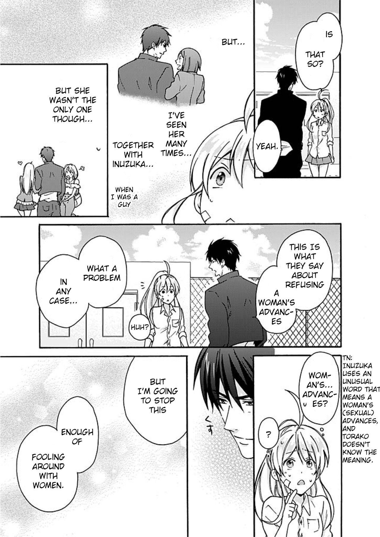 Nyotaika Yankee Gakuen ☆ Ore no Hajimete, Nerawaretemasu 3 page 10 full