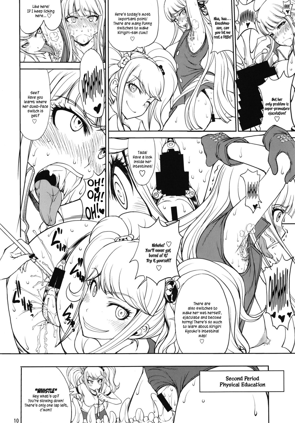 Enoshima-sensei no Chou Zetsubou-teki Zecchou Jugyou + Futaket Paper page 10 full