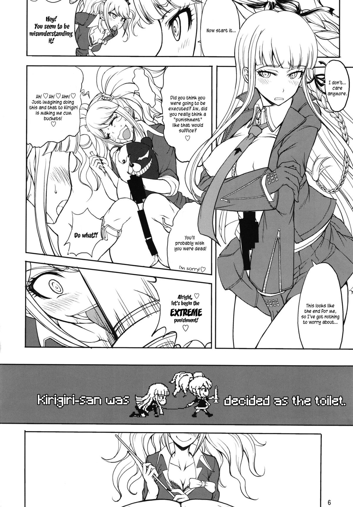 Enoshima-sensei no Chou Zetsubou-teki Zecchou Jugyou + Futaket Paper page 6 full