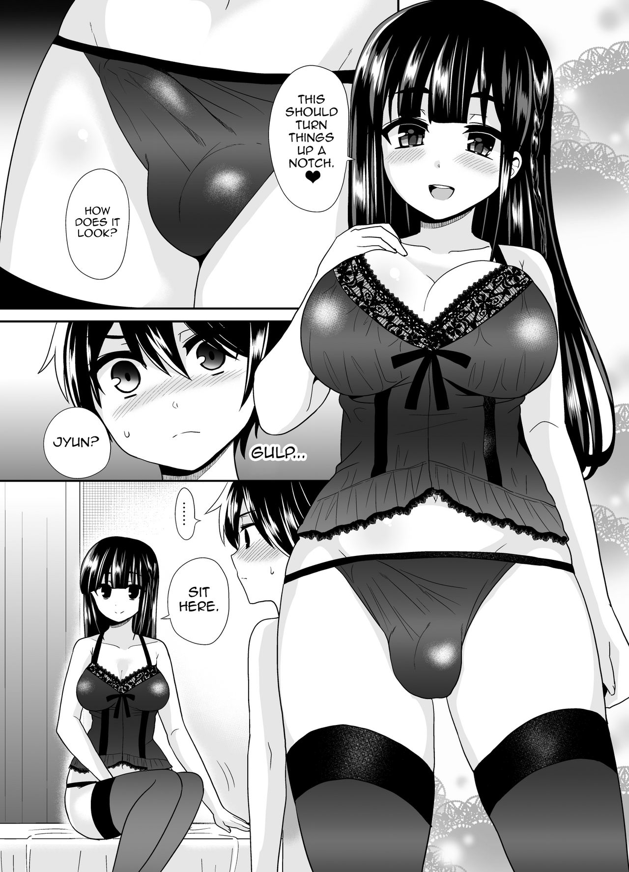 Futanari! Oshioki Time 4 ~Josou Shounen Kakusei Hen~ page 10 full