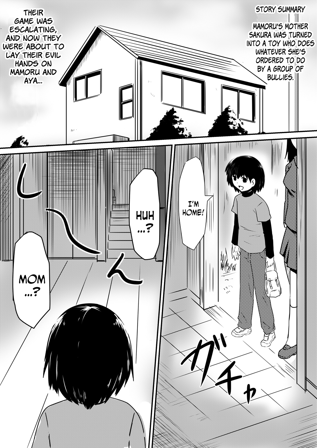 Saimin! Kyouran Kazoku Kazoku Asobi Hen Kouhen - Omocha ni Sareta Mama to Ane to Boku page 1 full