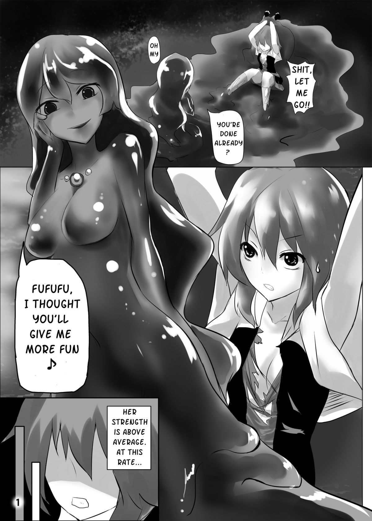 Jingai Lez Rape -Slime Hen- | Jingai Lez Rape -Slime story- page 2 full