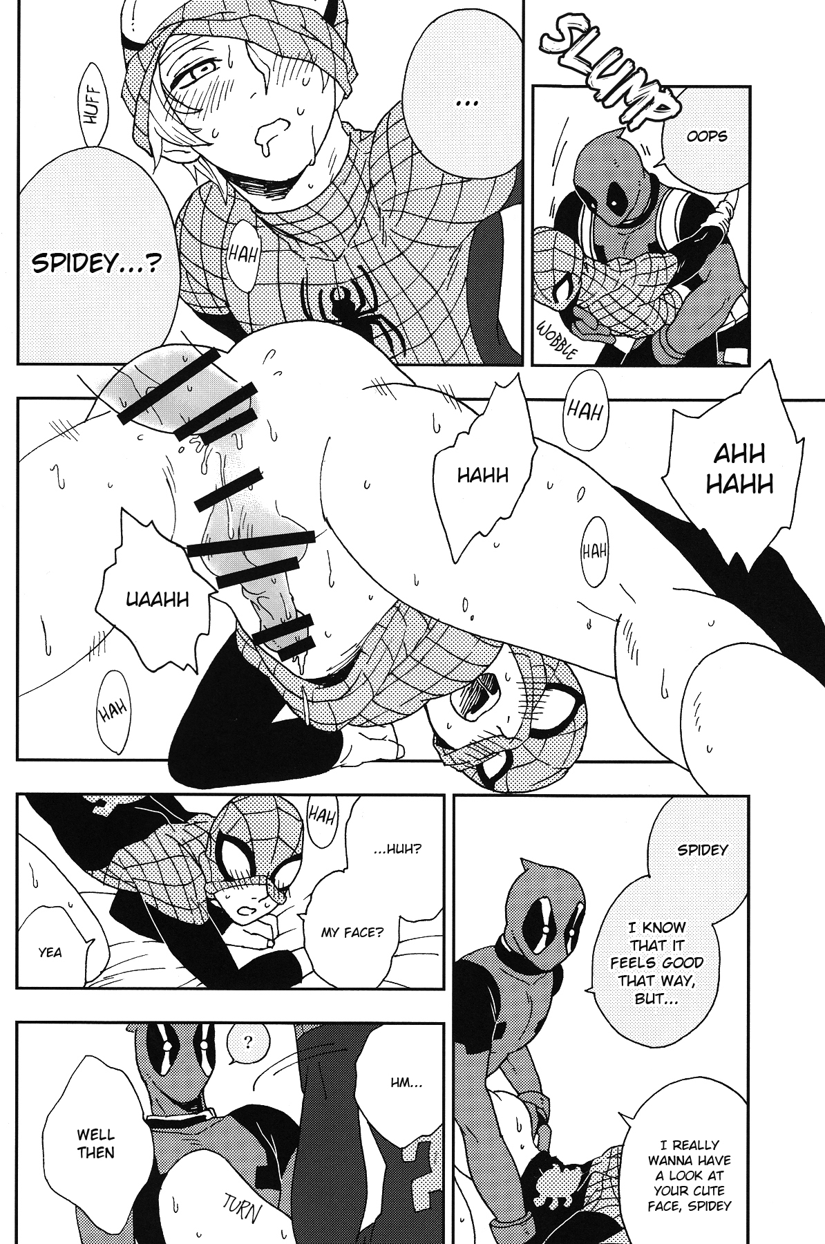 Naughty Spidey page 9 full