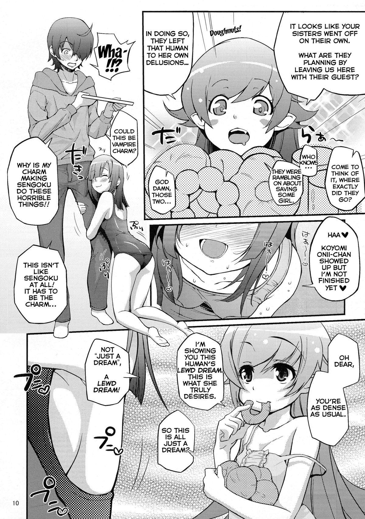 Pachimonogatari Part 3: Nadeko Slave page 10 full