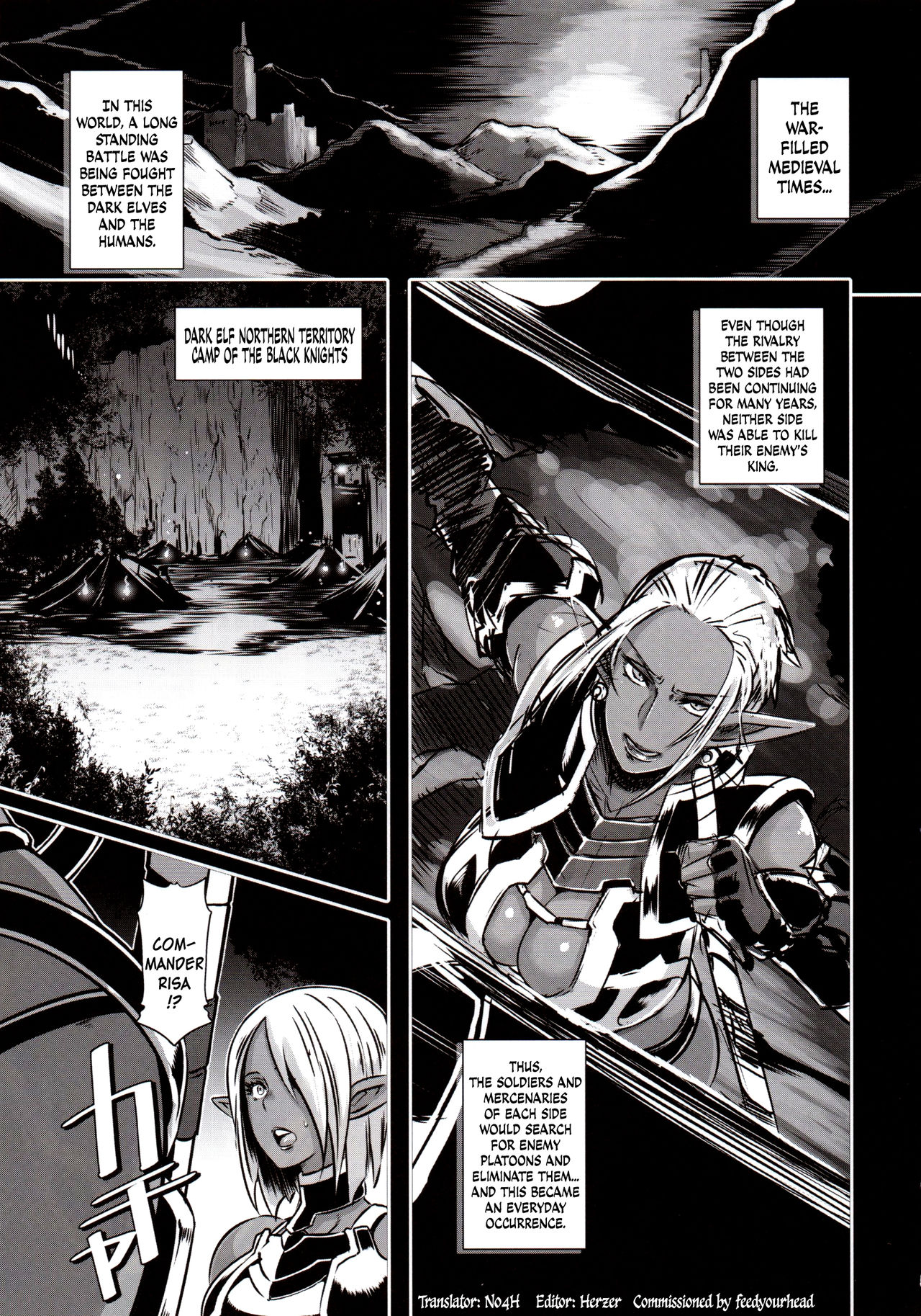 DARK ELF vs ALIEN page 4 full
