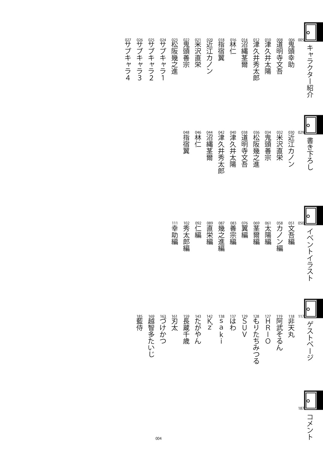 DOOR! DOOR! Masion de M Settei Shiryoushuu page 4 full