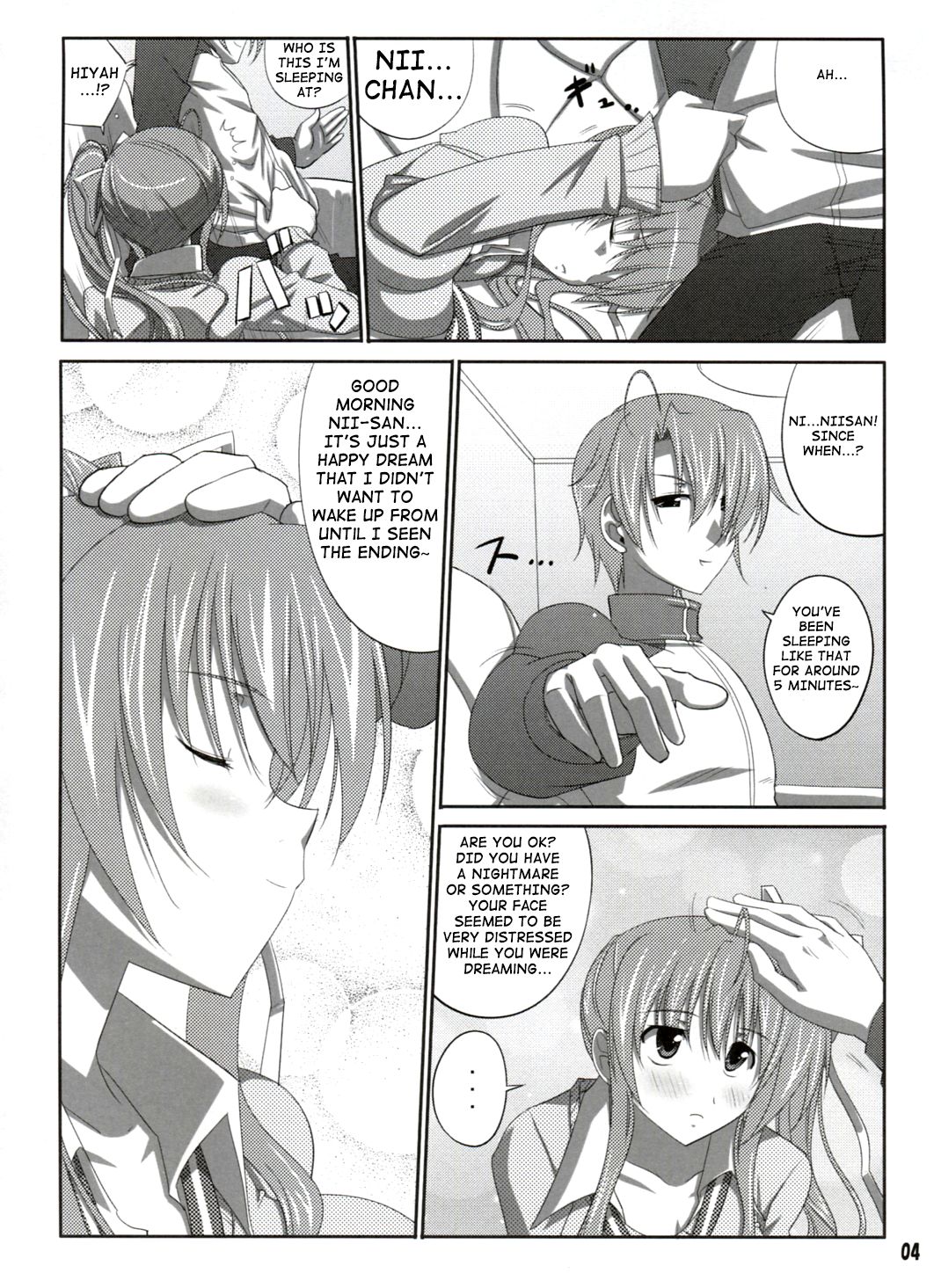 she turned blue, and... page 3 full