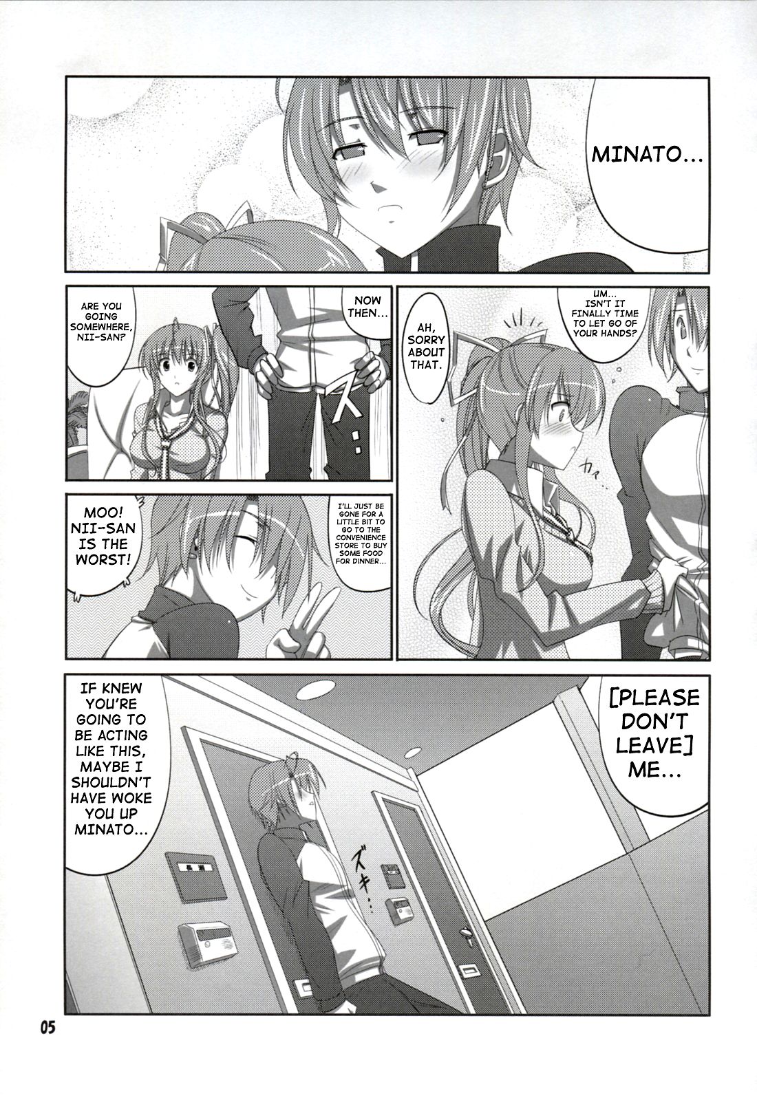 she turned blue, and... page 4 full