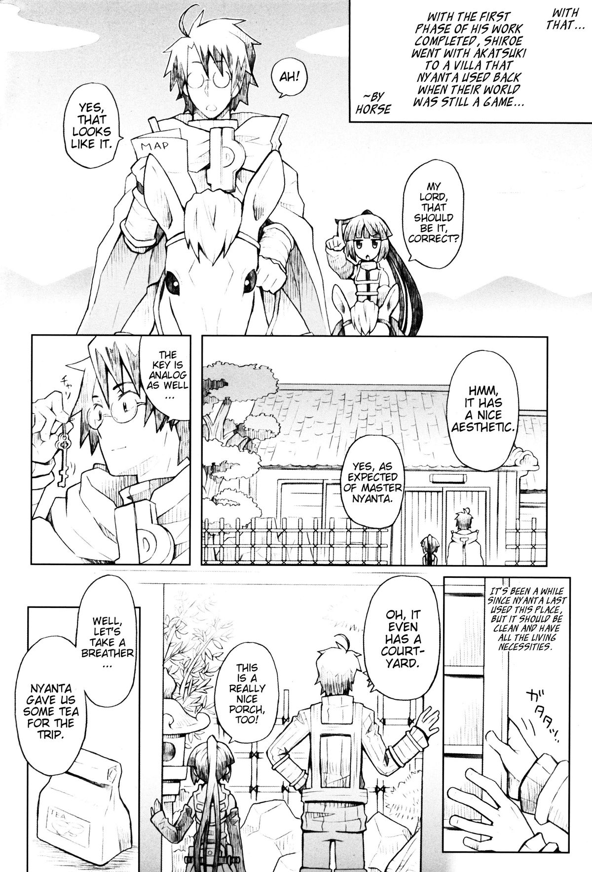 Neko to Ocha to Kyuujitsu to. | A Cat, Tea, and a Holiday. page 6 full