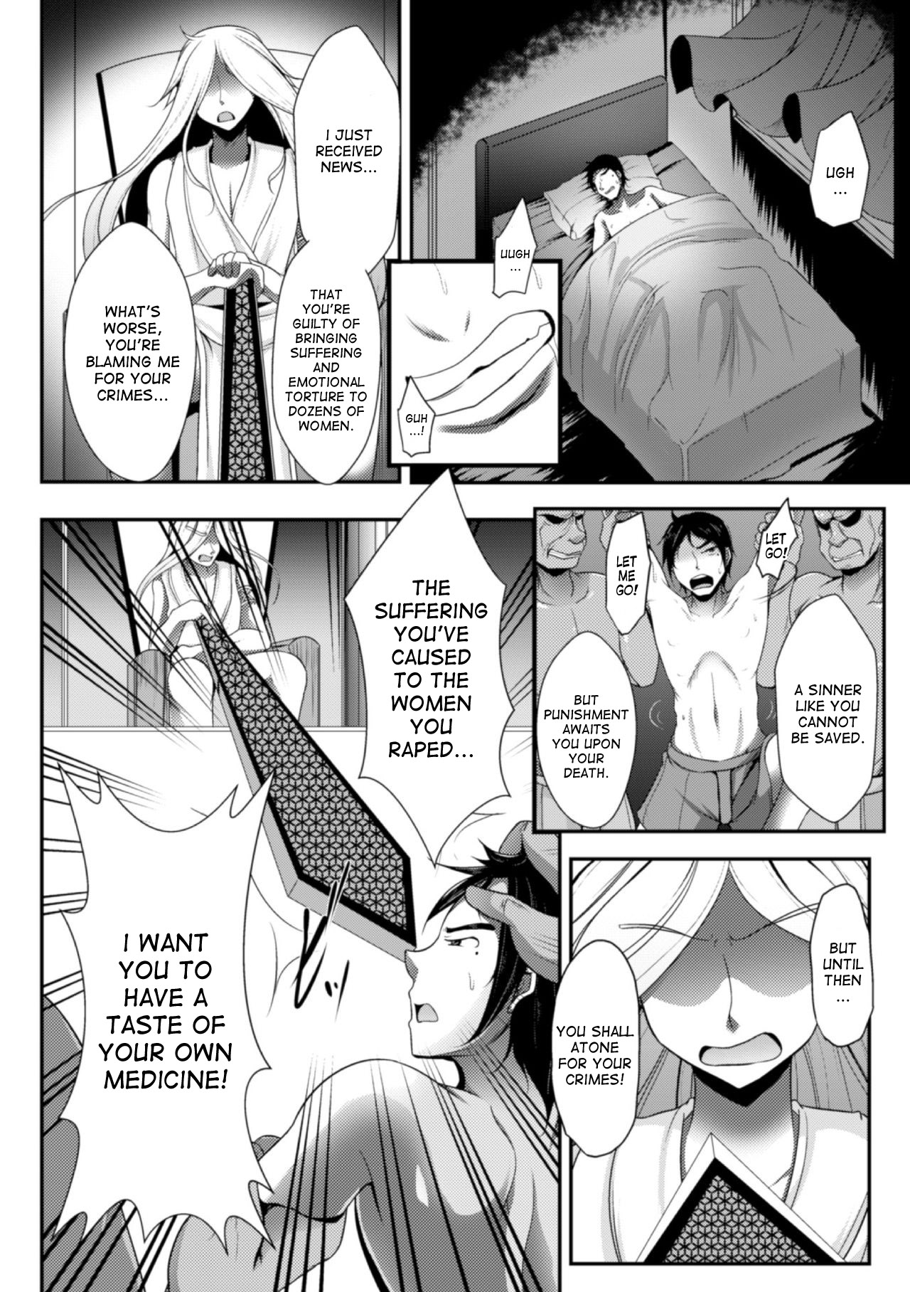 Shinbatsu Chokugeki! Kawaii Ko ni Sarete Yogarasareru Ore | Divine Punishment! I was turned into a cute girl who gets raped! page 2 full