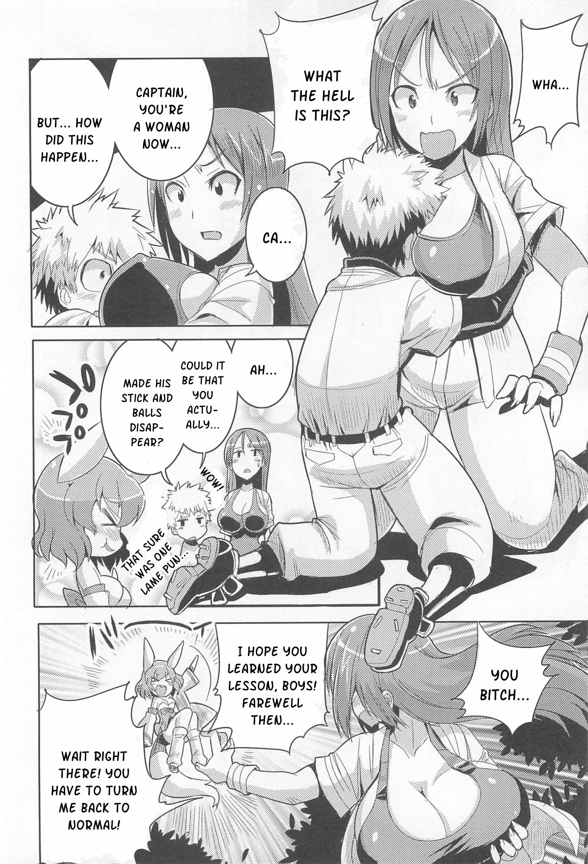 Yawaraka Captain! | Soft Captain page 4 full