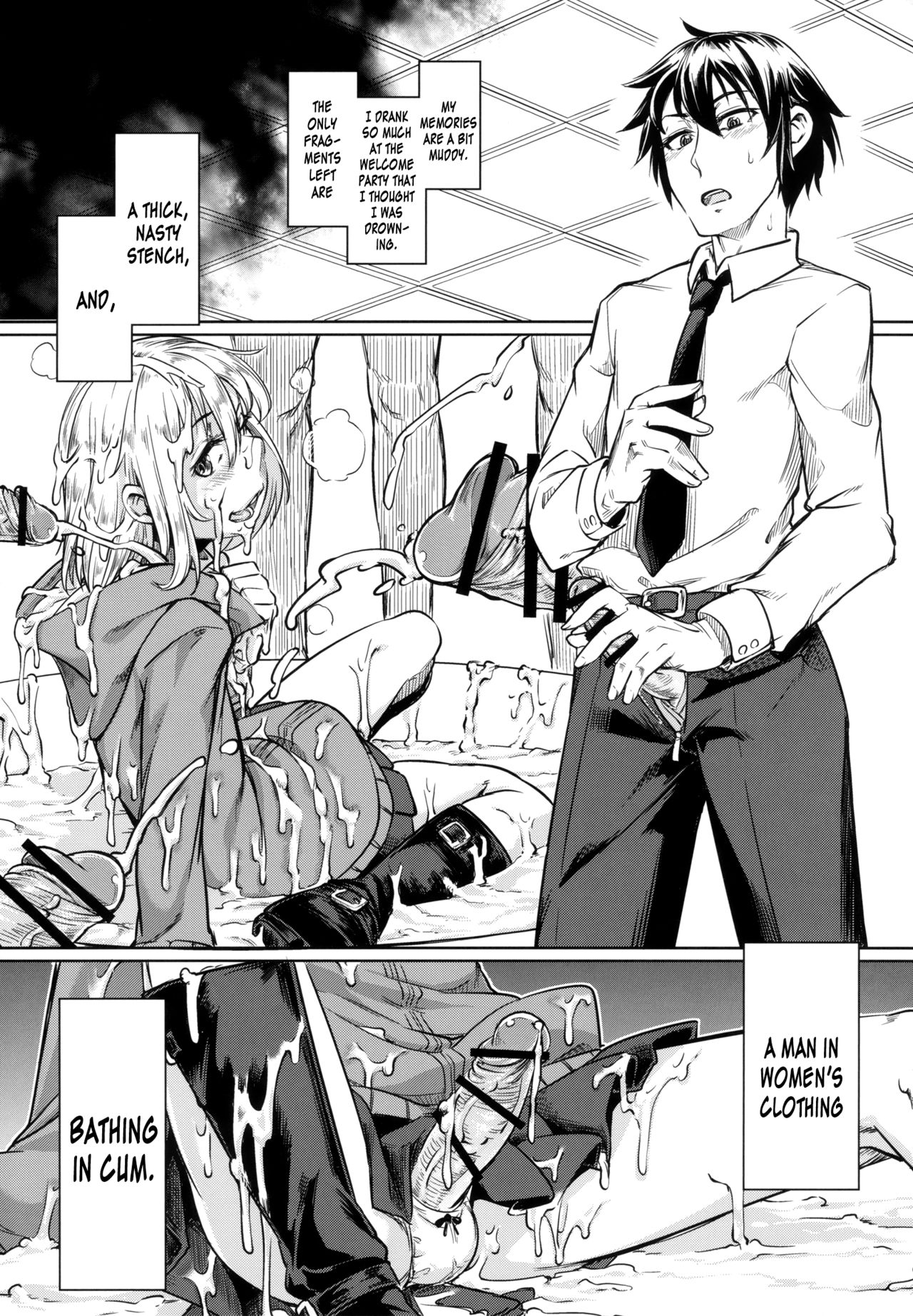 Josouko ga Oshigoto Suru Hon | A Crossdresser Goes to Work  =SW+BEC= page 3 full