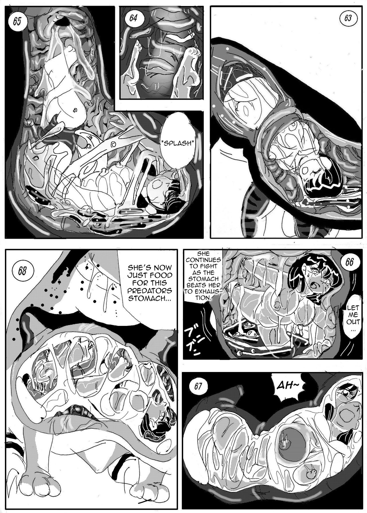 Kaeru marunomi -  Frog Vore page 10 full