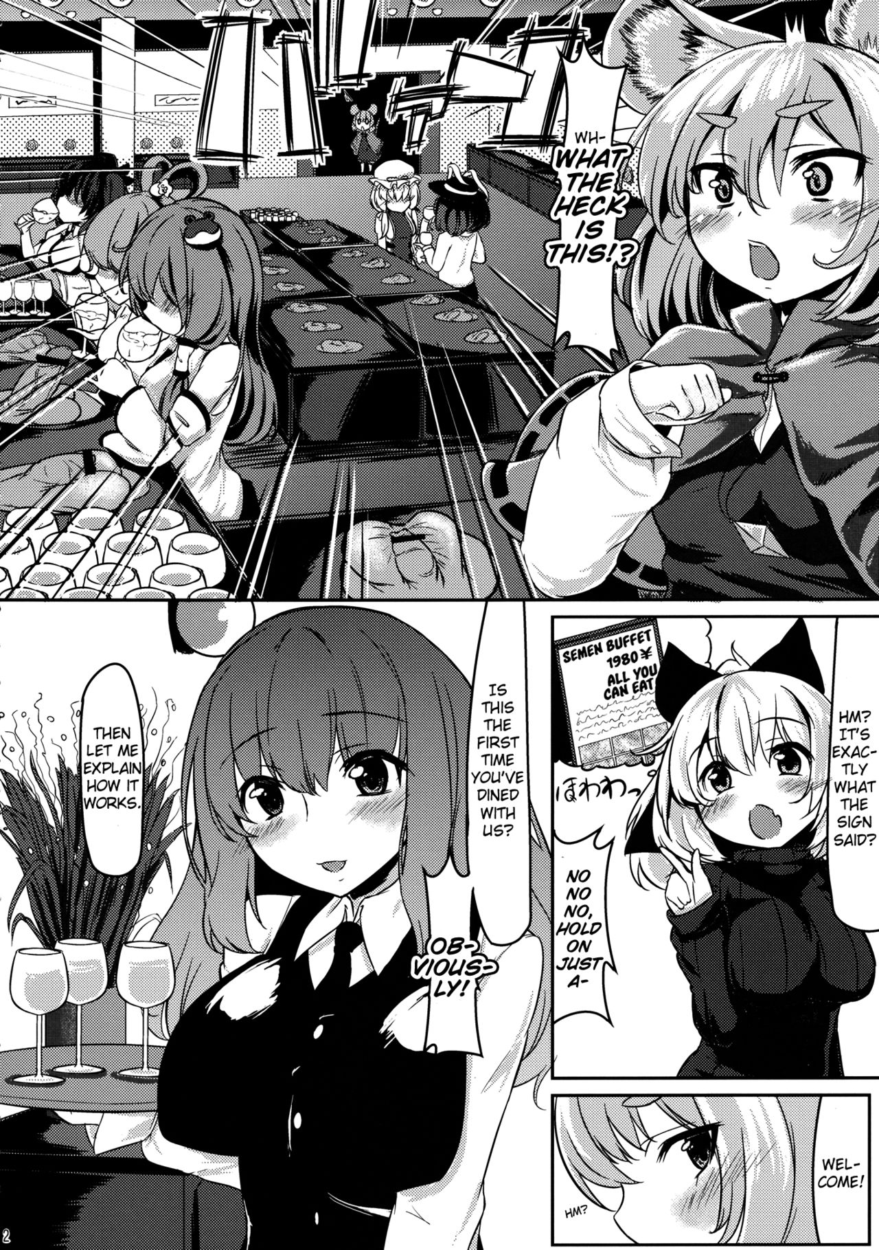 Gourmet Nazrin to Harapeko Semen page 3 full