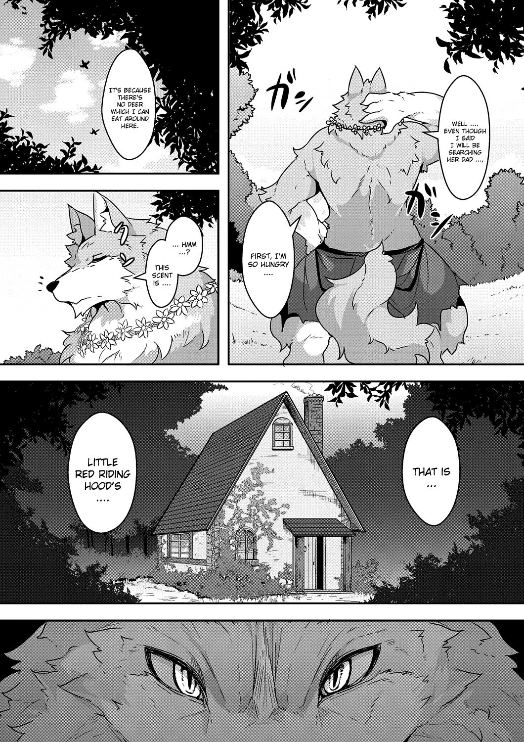 Ookami to Akazukin | Little Red Riding Hood, and The Wolf Ch. 1 page 3 full