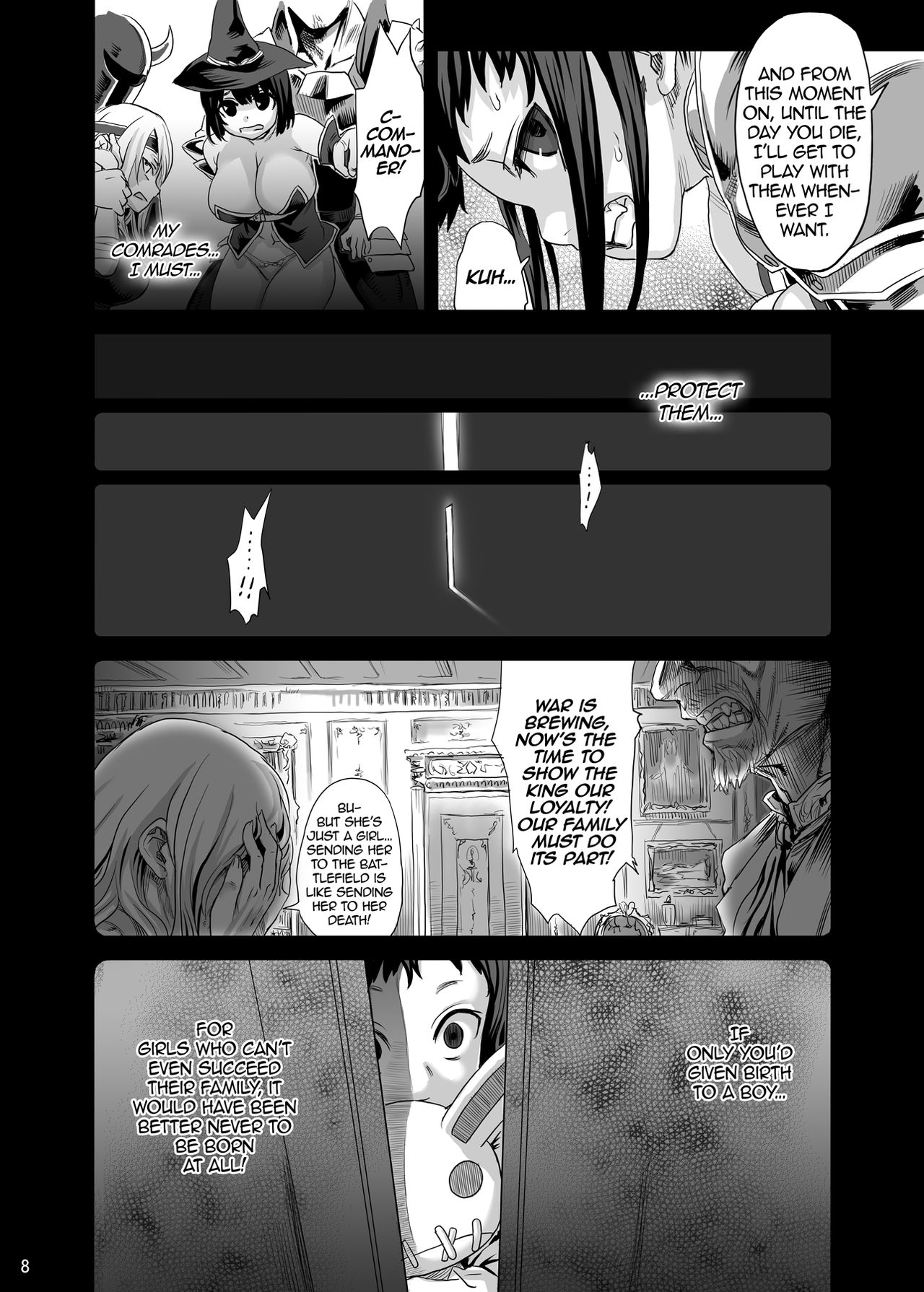 Victim Girls 7 - Jaku Niku Kyoushoku Dog-eat-Bitch page 8 full