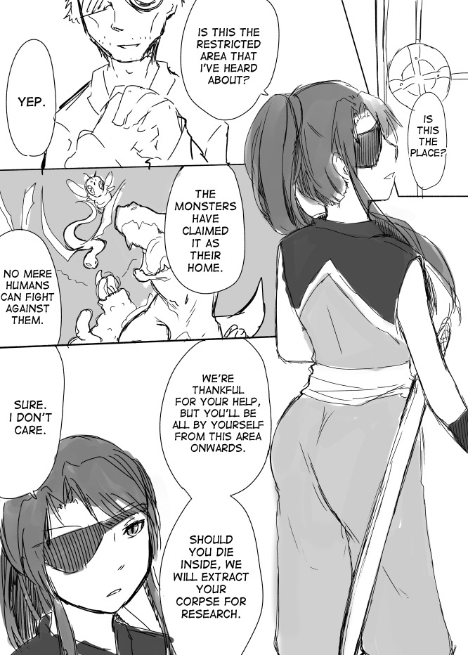 Kusa Musume Rakugaki Manga page 2 full