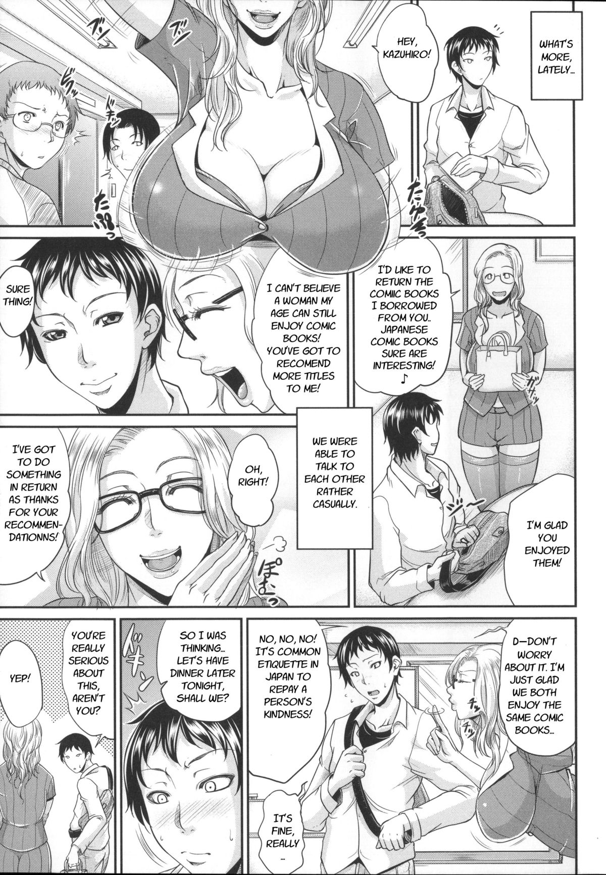 Enjo Kousai ~Midara na Mama no Aishikata~ Ch. 6 - Blonde Bondage page 3 full