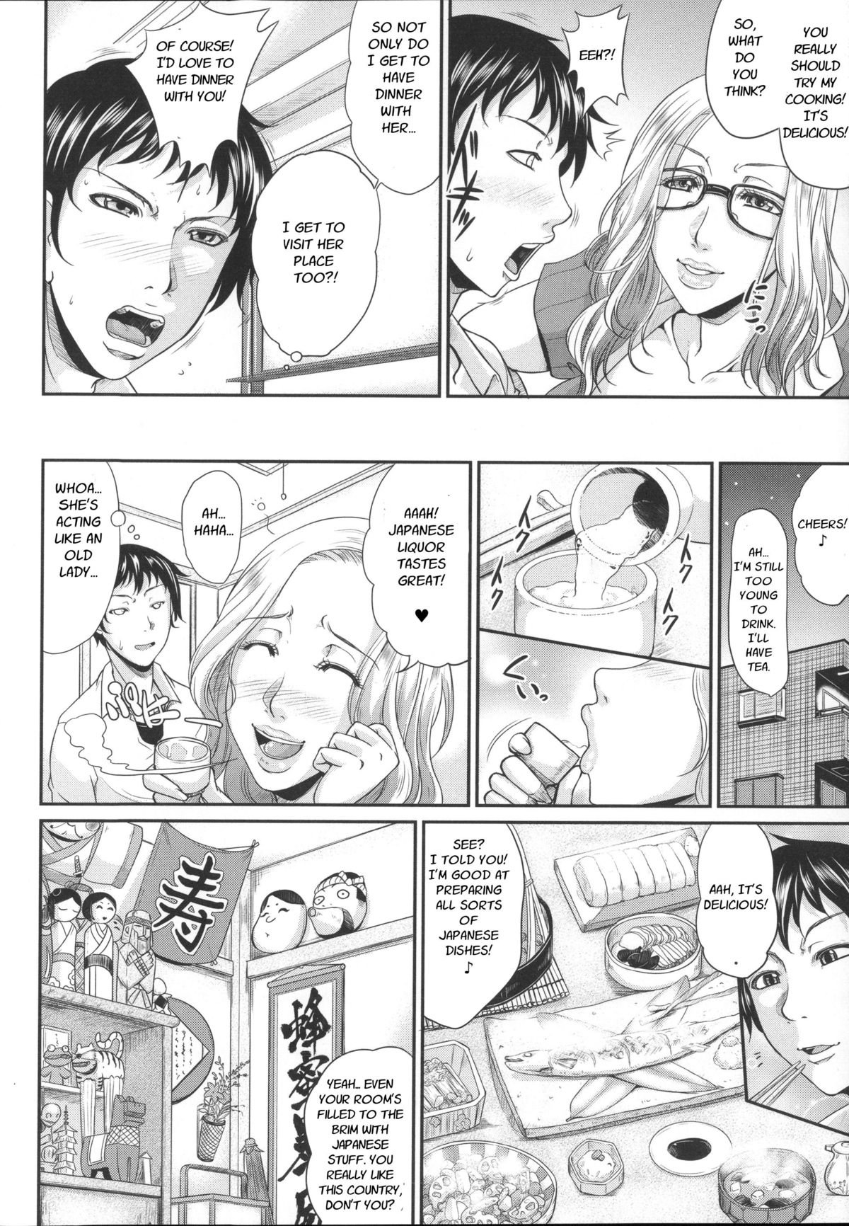 Enjo Kousai ~Midara na Mama no Aishikata~ Ch. 6 - Blonde Bondage page 4 full