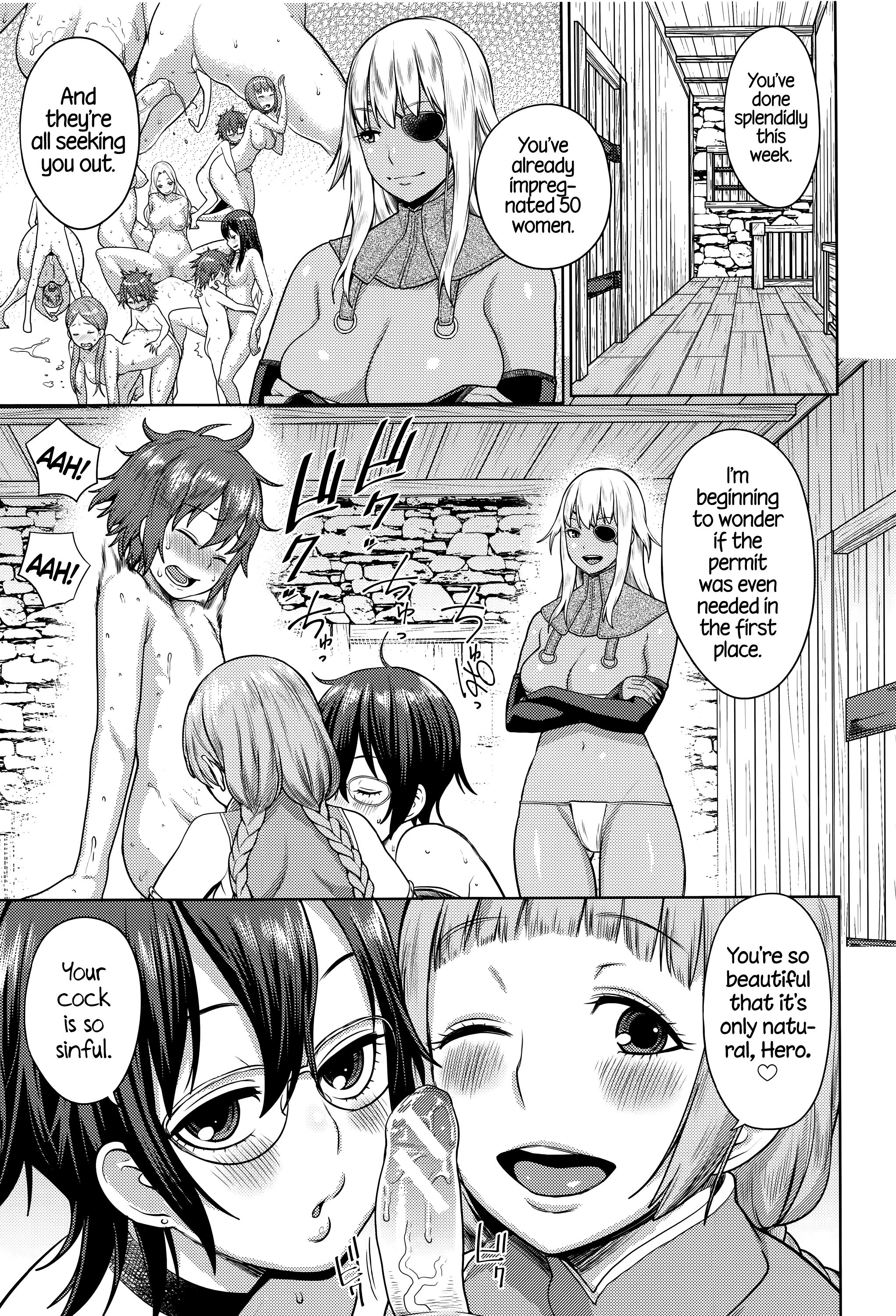 ChinTrai Quest -Shota Yuusha no Haramase Chin Douchuu- | Dick Training Quest ~Little Hero's Conception Journey~   =TLL + CW= page 7 full