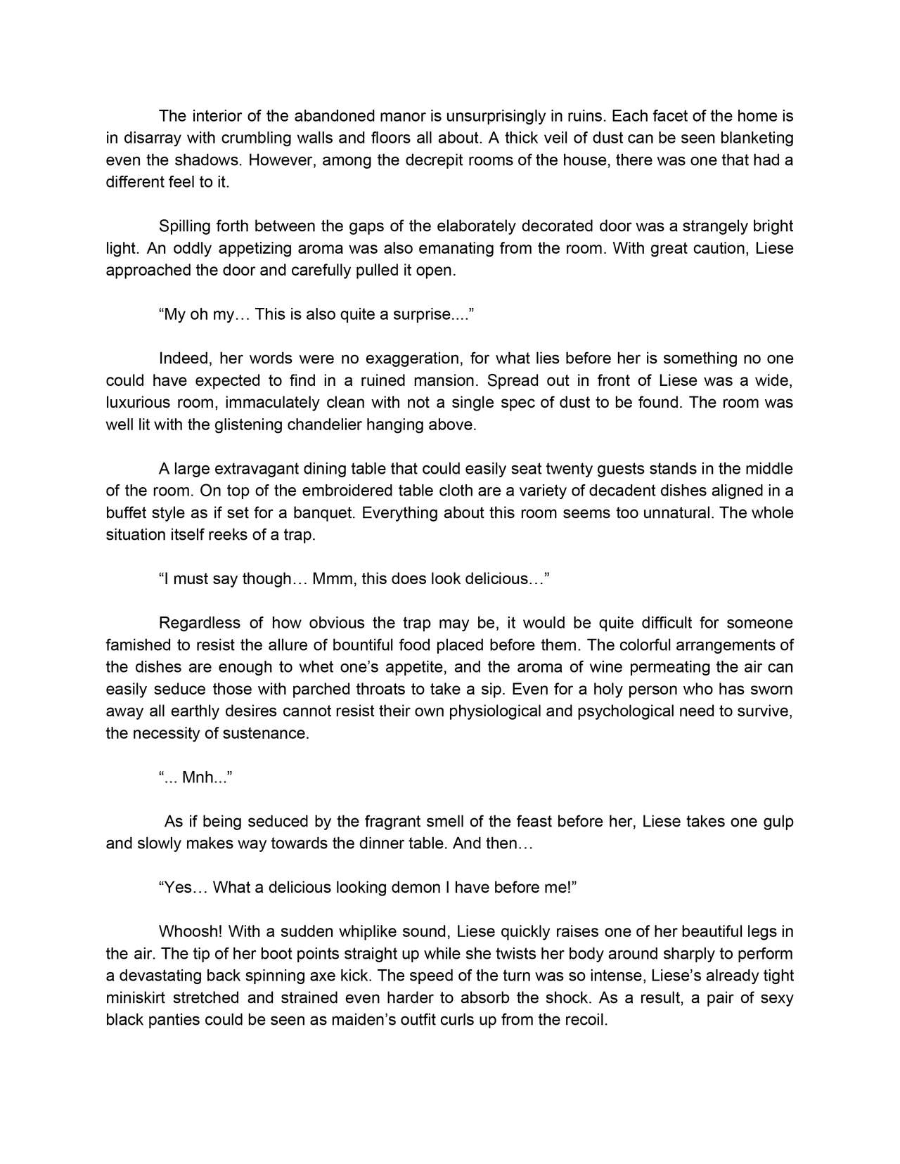 Nengoku no Liese appetizer | Liese Within the Hellish Slimy Prison: Appetizer page 9 full