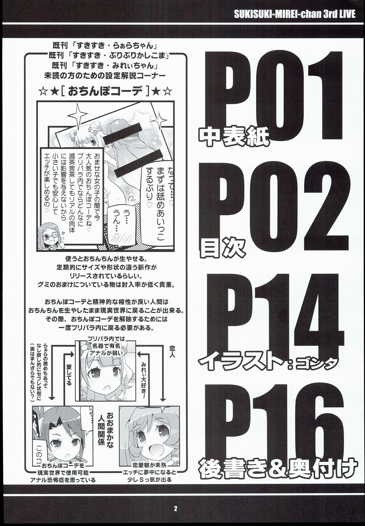 Suki Suki Mirei-chan 3rd LIVE page 4 full