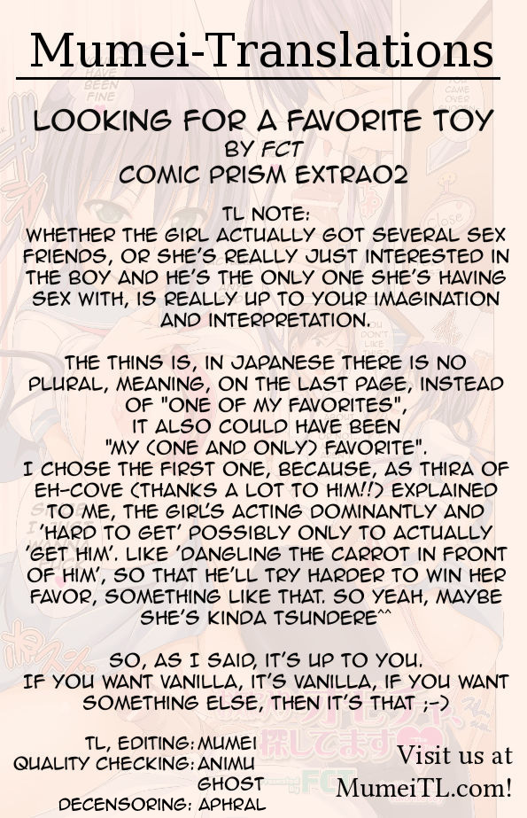 Okiniiri no Omocha, Sagashitemasu | Looking for a Favorite Toy page 7 full