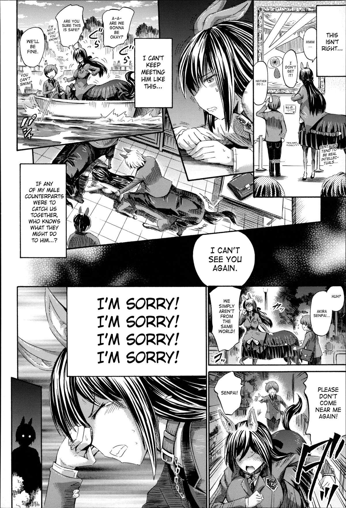 Akogare no Senpai wa Kentauros | My Dear Centaur Senpai page 6 full