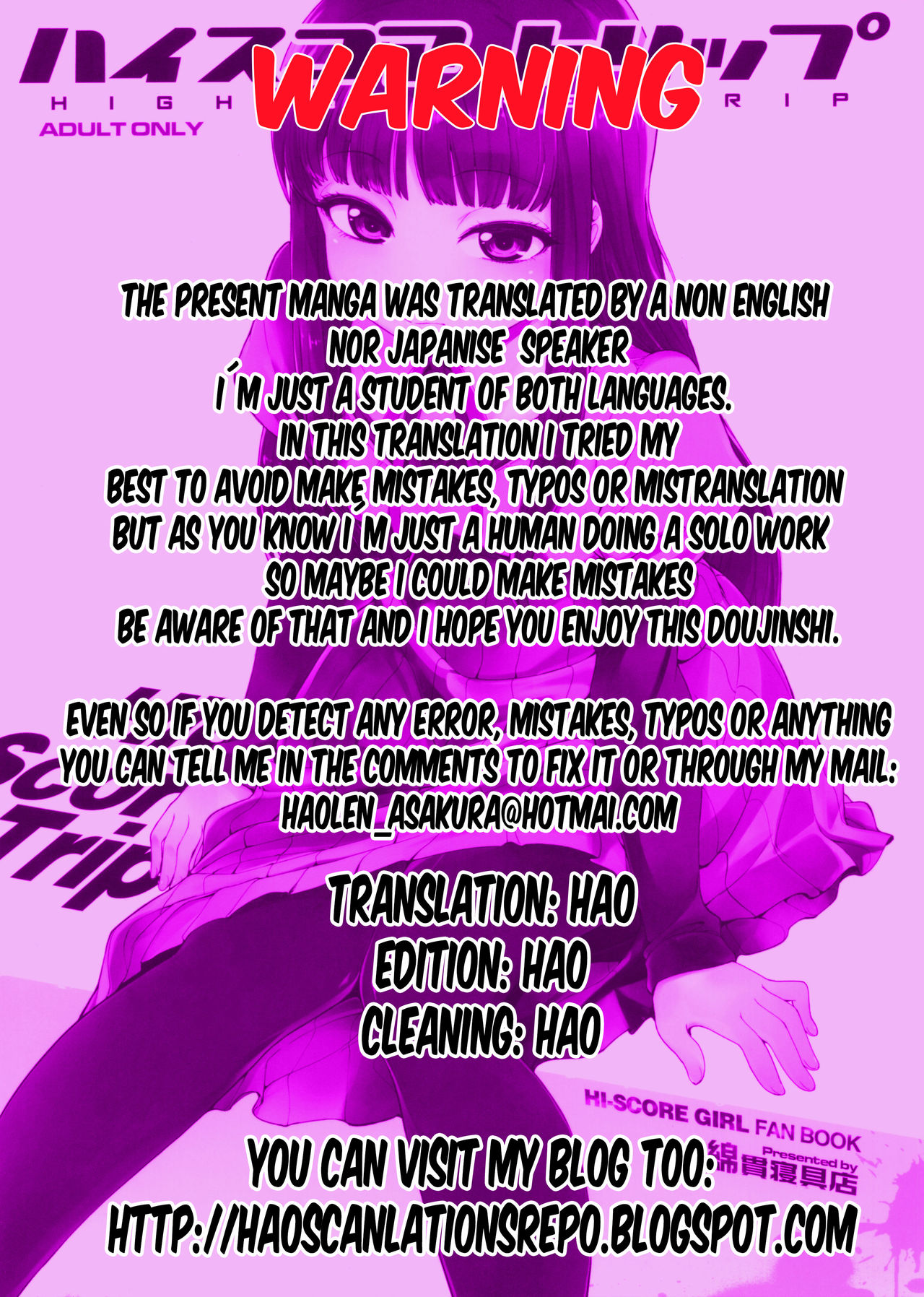 HIGH SCORE TRIP page 2 full