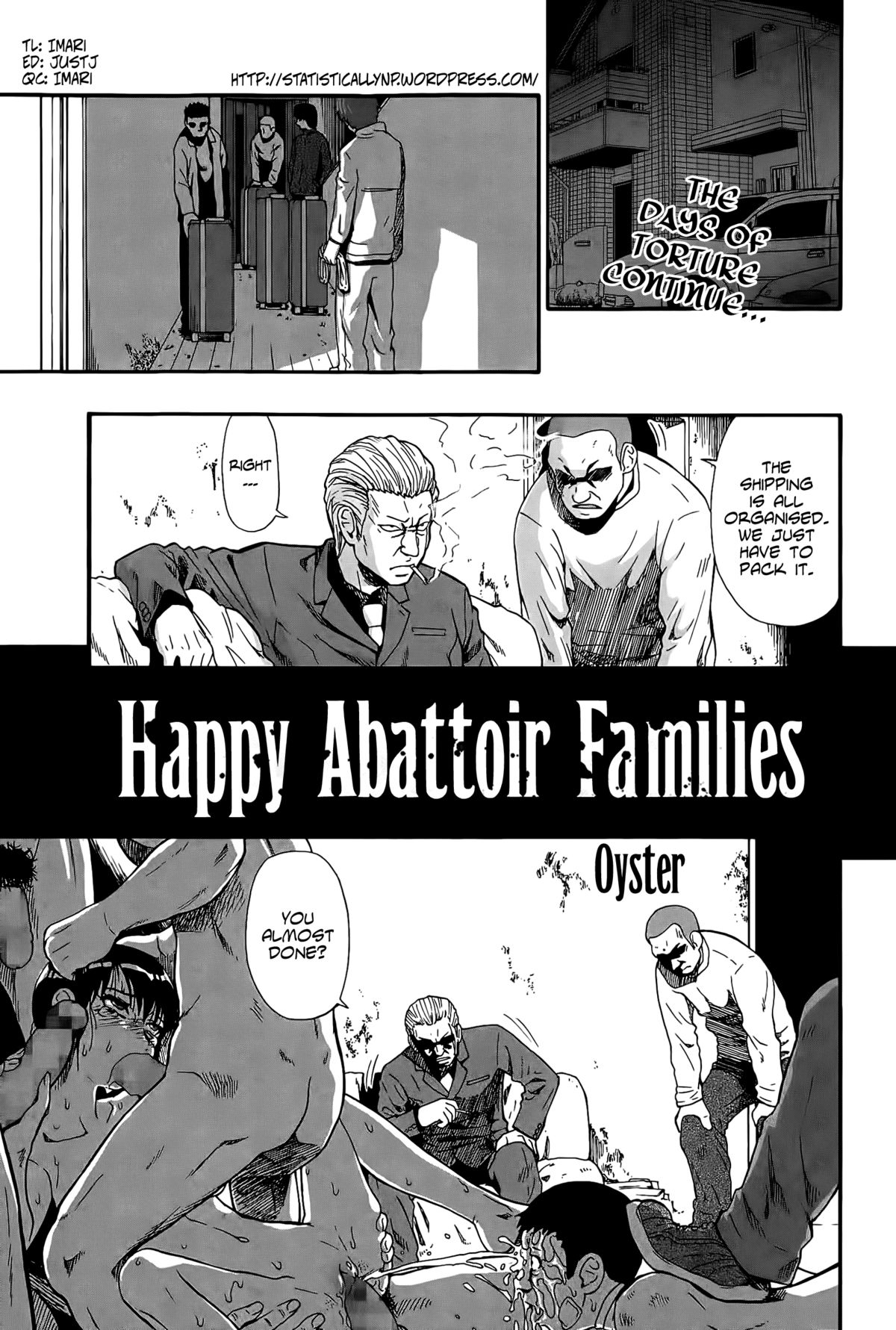 Tojou no Danran | Happy Abattoir Families Ch. 9   =StatistcallyNP= page 1 full