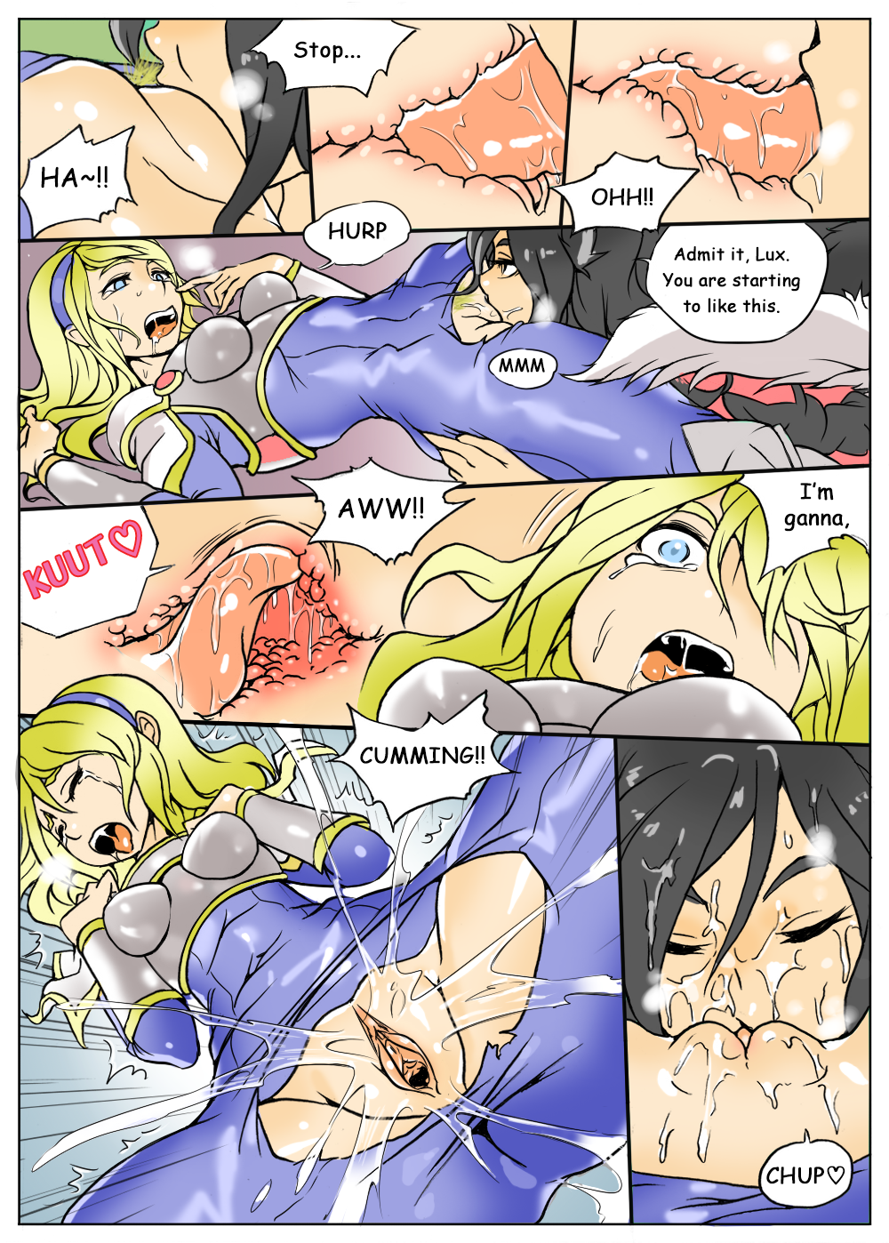 Lux gets Ganked! page 7 full