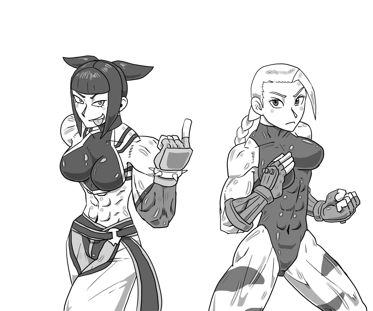 Cosplay battle: Juri Vs Cammy page 1 full