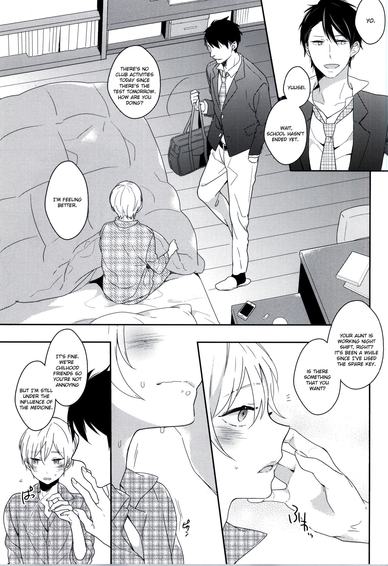 Hatsujou Seirikei Danshi | Sexual Arousal Boy page 4 full