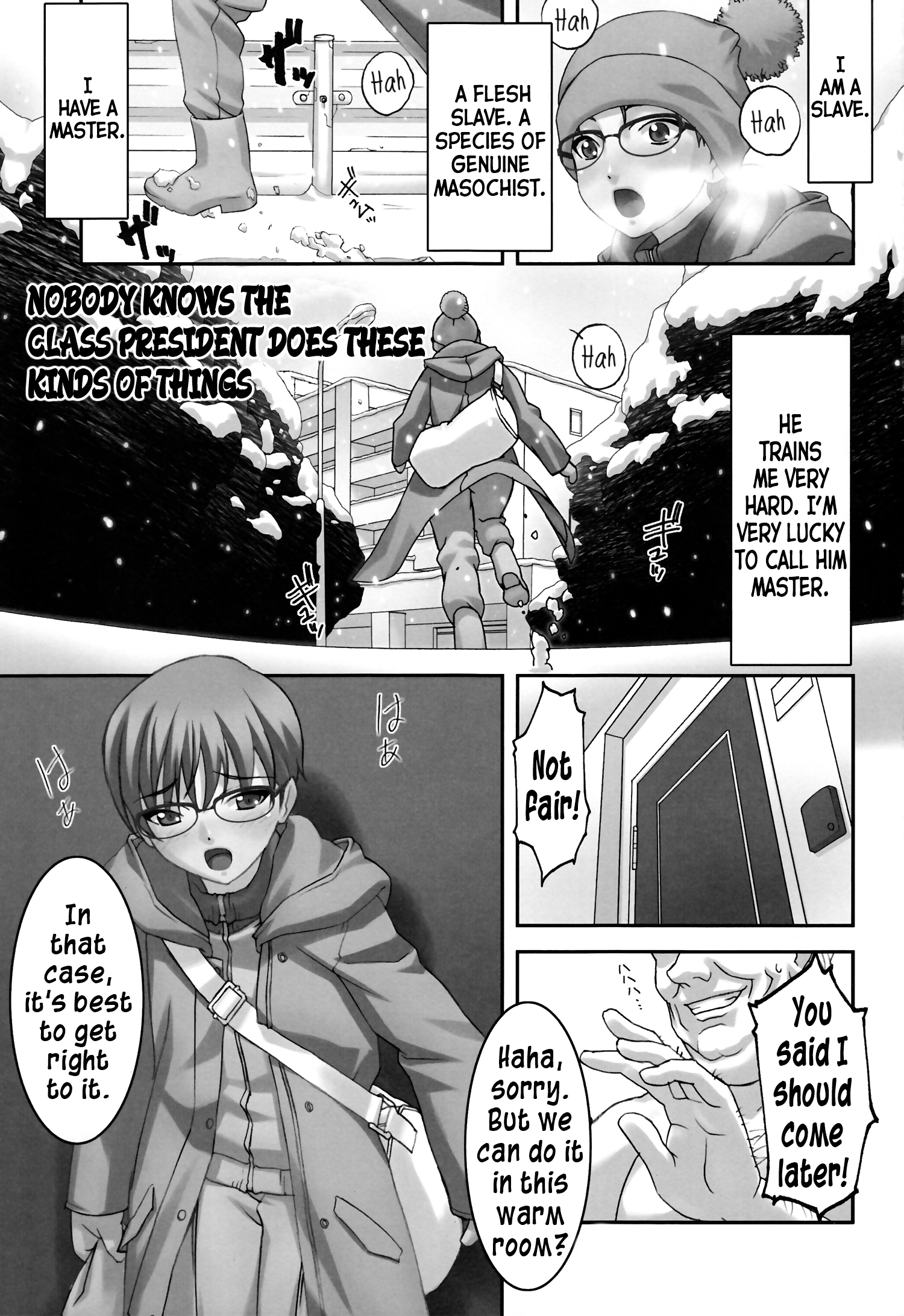 Iinchou ga Anna Koto ya Konna Koto o Shite Iru no o Minna wa Shiranai | Nobody Knows the Class President Does These Kinds of Things page 4 full