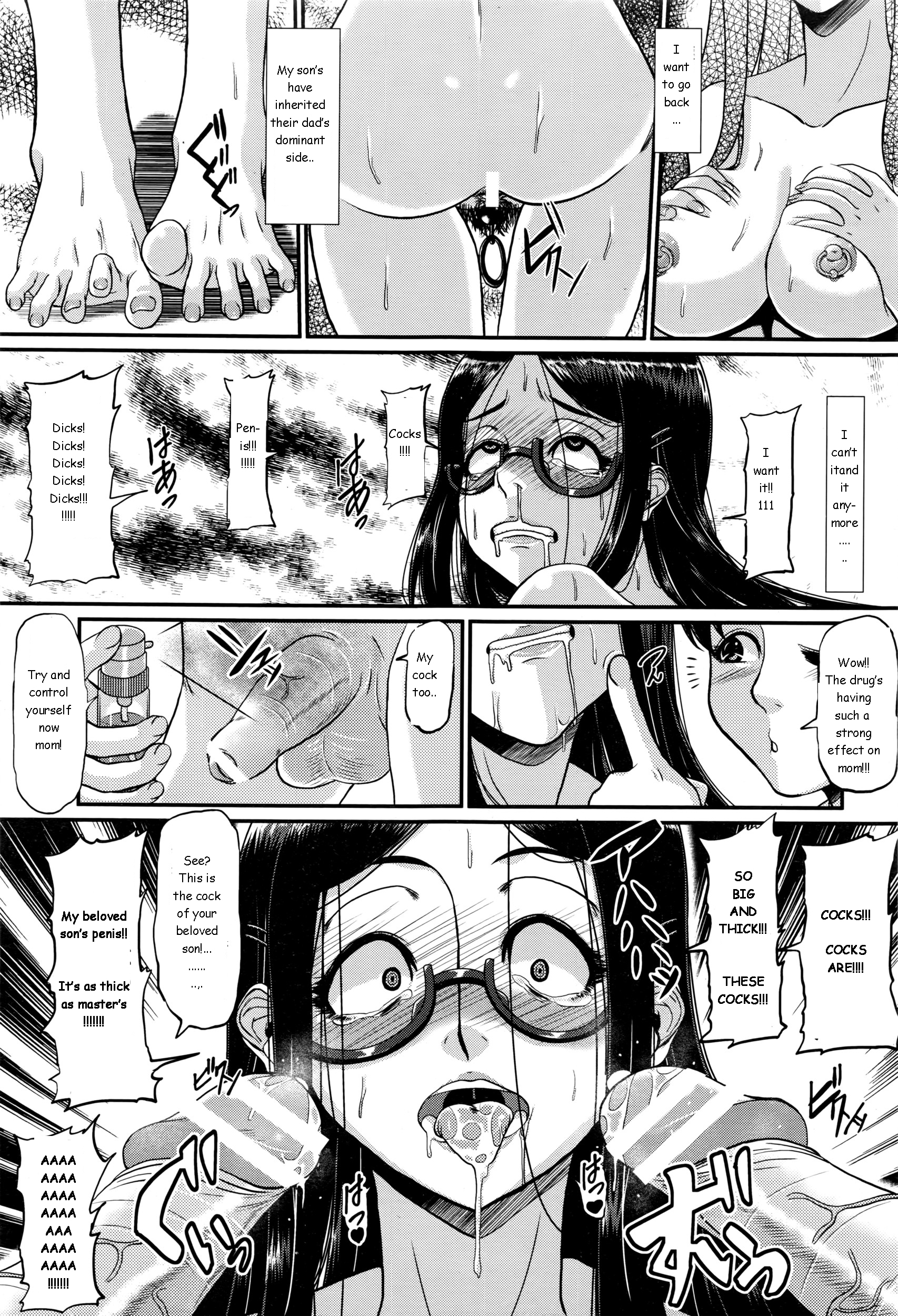 Hahabuta Dorei | Pig Slave Mother page 9 full