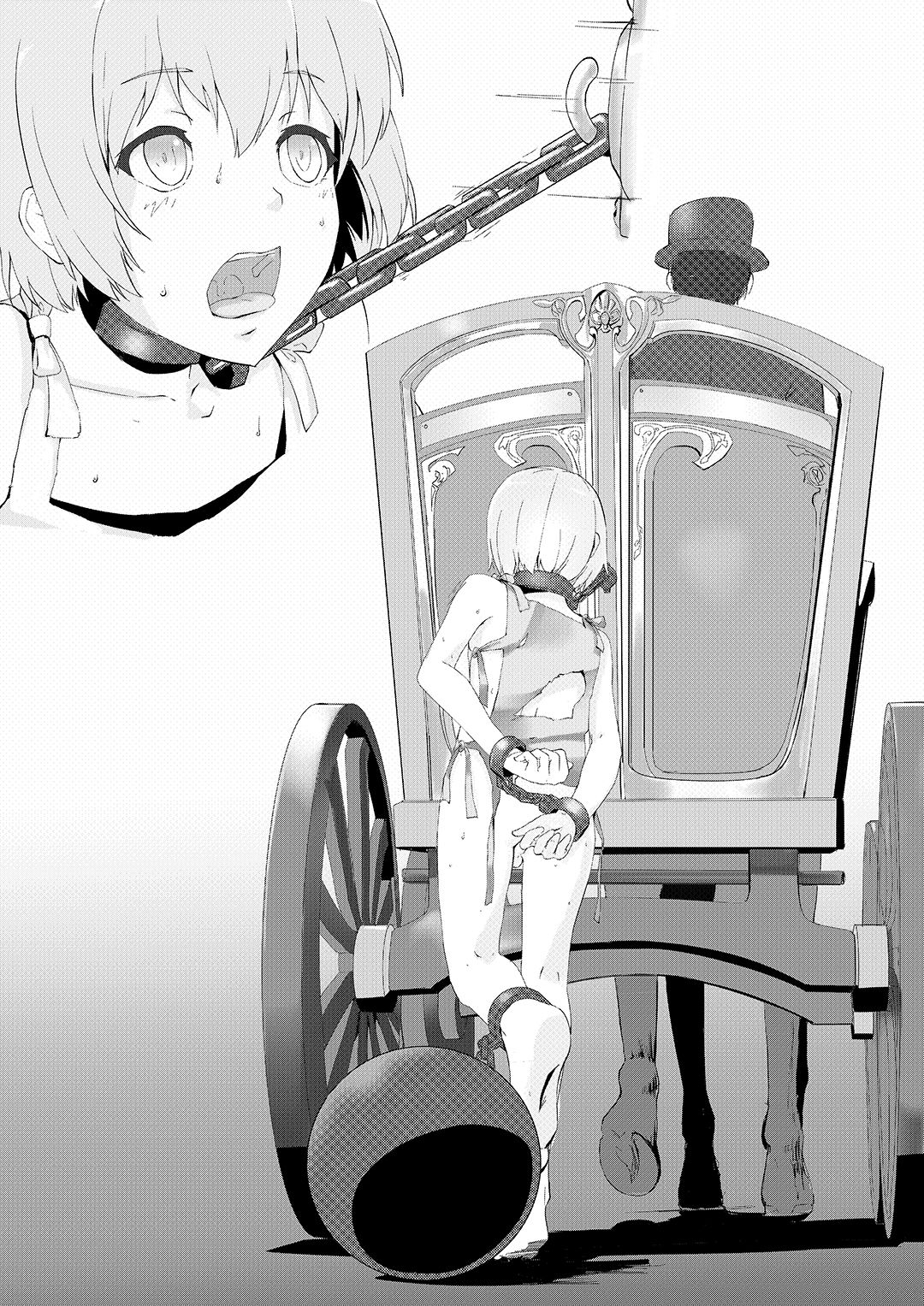 Nikkou to Seieki o Abiteiru Dorei | The Slave Bathing in Sunlight and Semen page 2 full