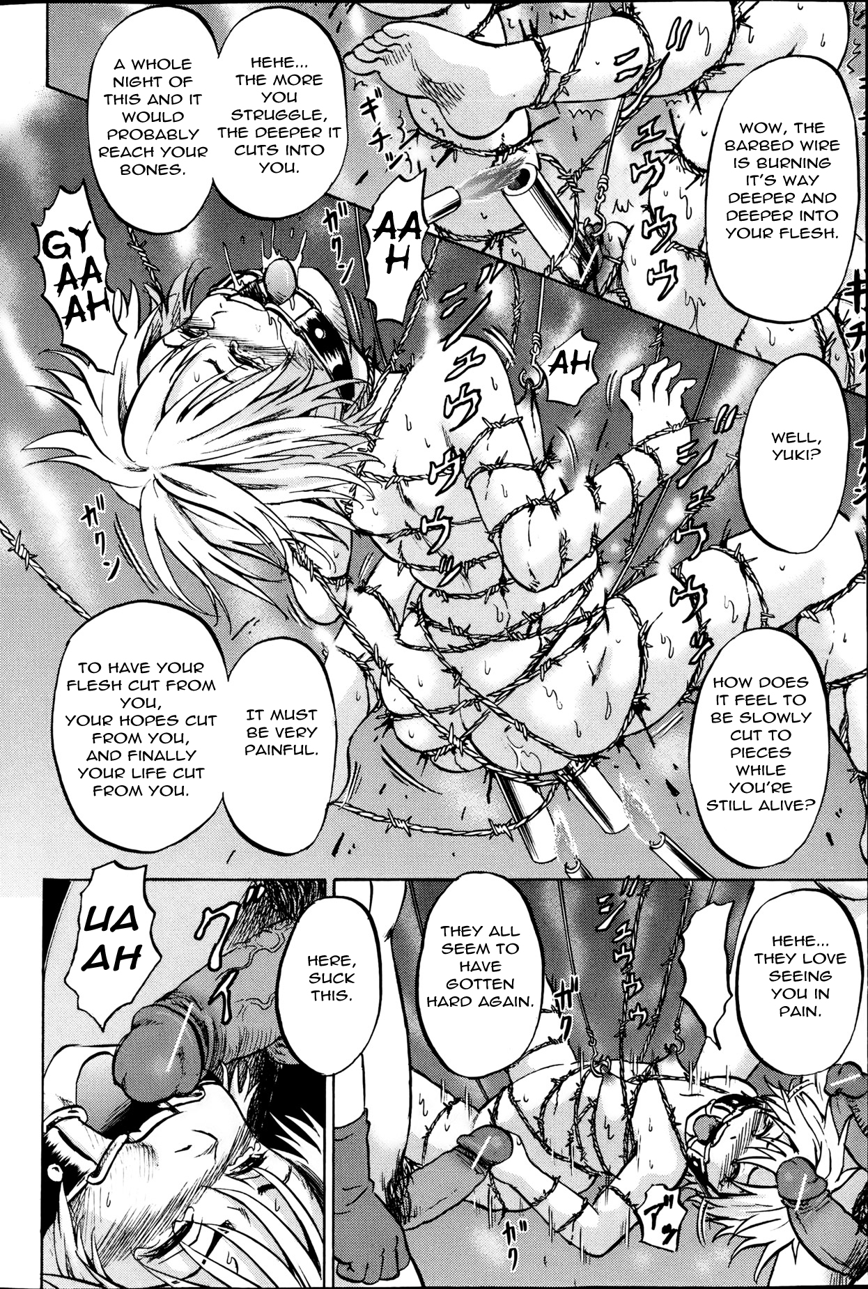 Ingoku no Shoujo-tachi | Sexually Tortured Girls Ch. 15   =StatistcallyNP= page 8 full