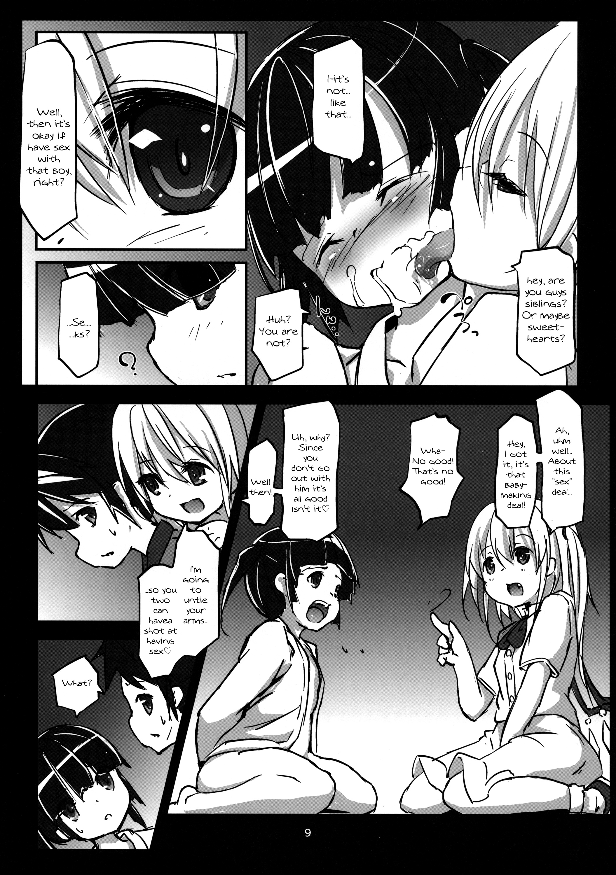 Akuma no Asobi -Kodomo no Tsukurikata- | Devil's Play -Baby Making- page 10 full