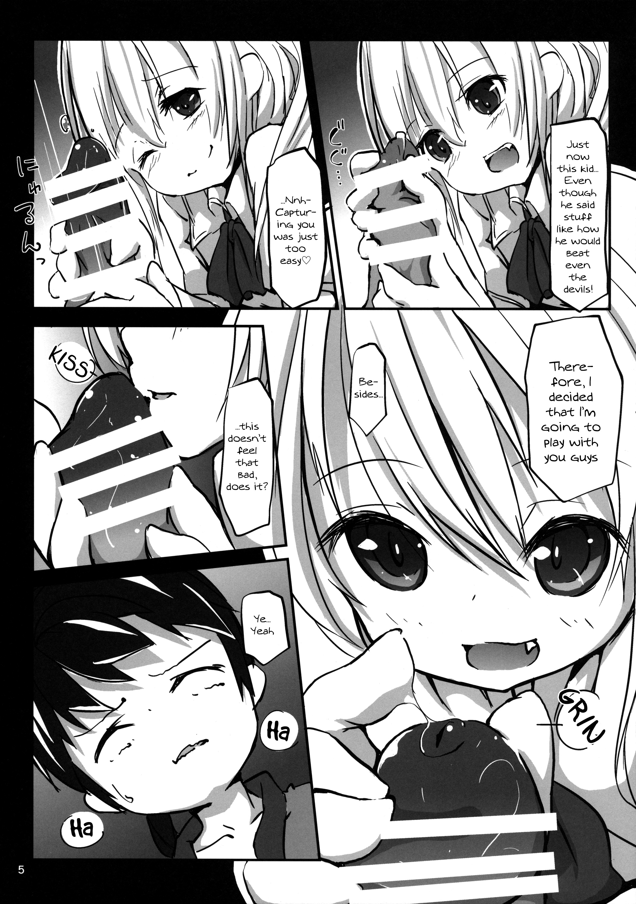 Akuma no Asobi -Kodomo no Tsukurikata- | Devil's Play -Baby Making- page 6 full