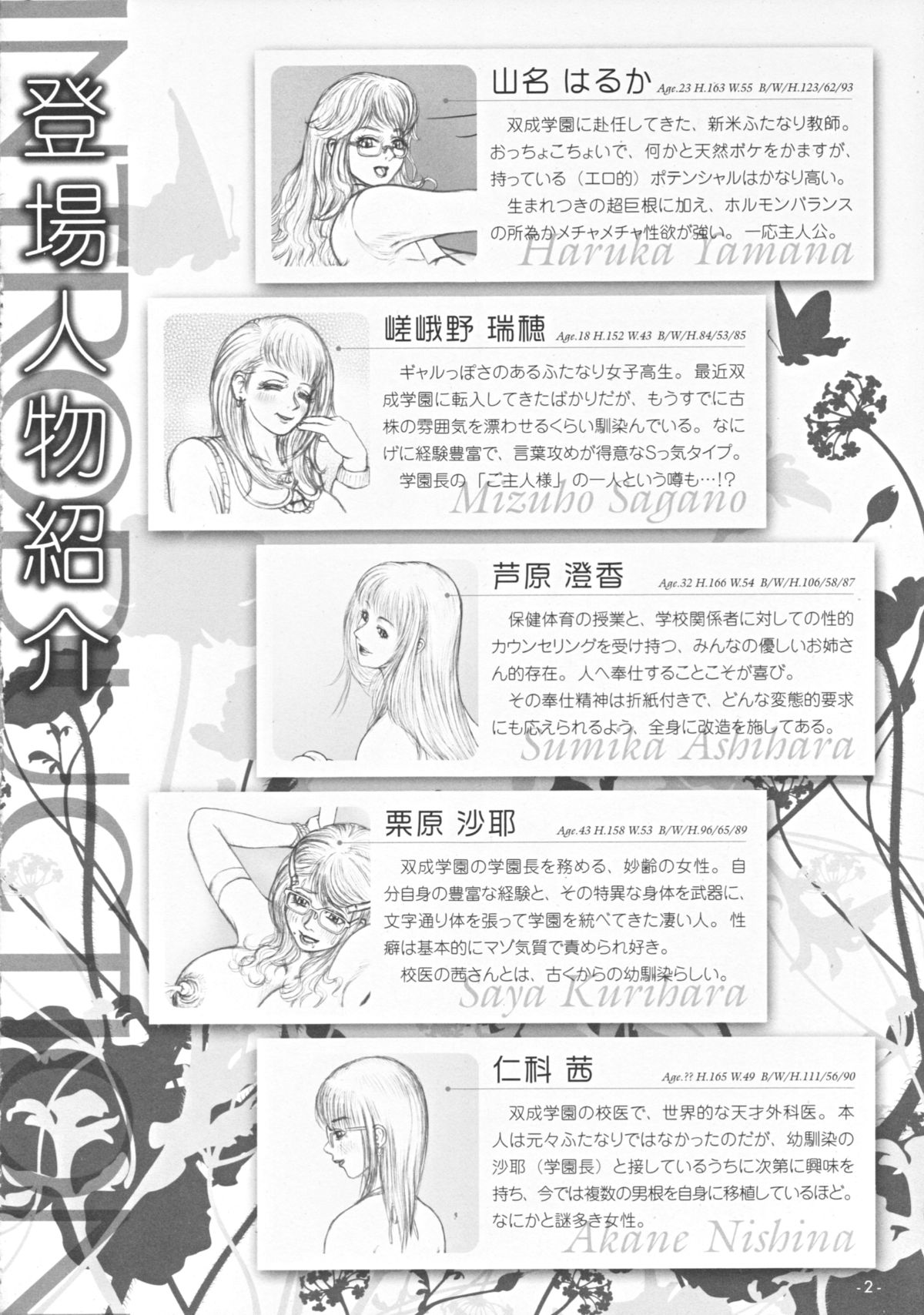 Meshimase! Futanari Teachers ☆ 3rd page 3 full