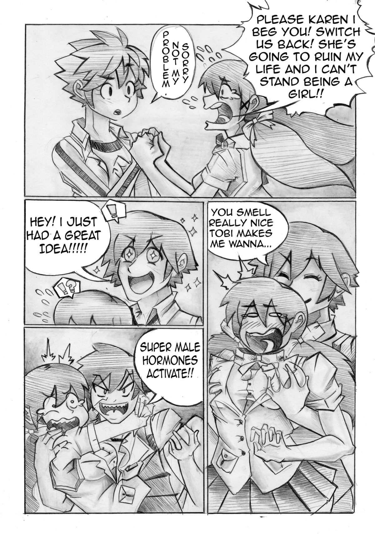 Daily Life of Switch-Tan - Victim #012 page 5 full