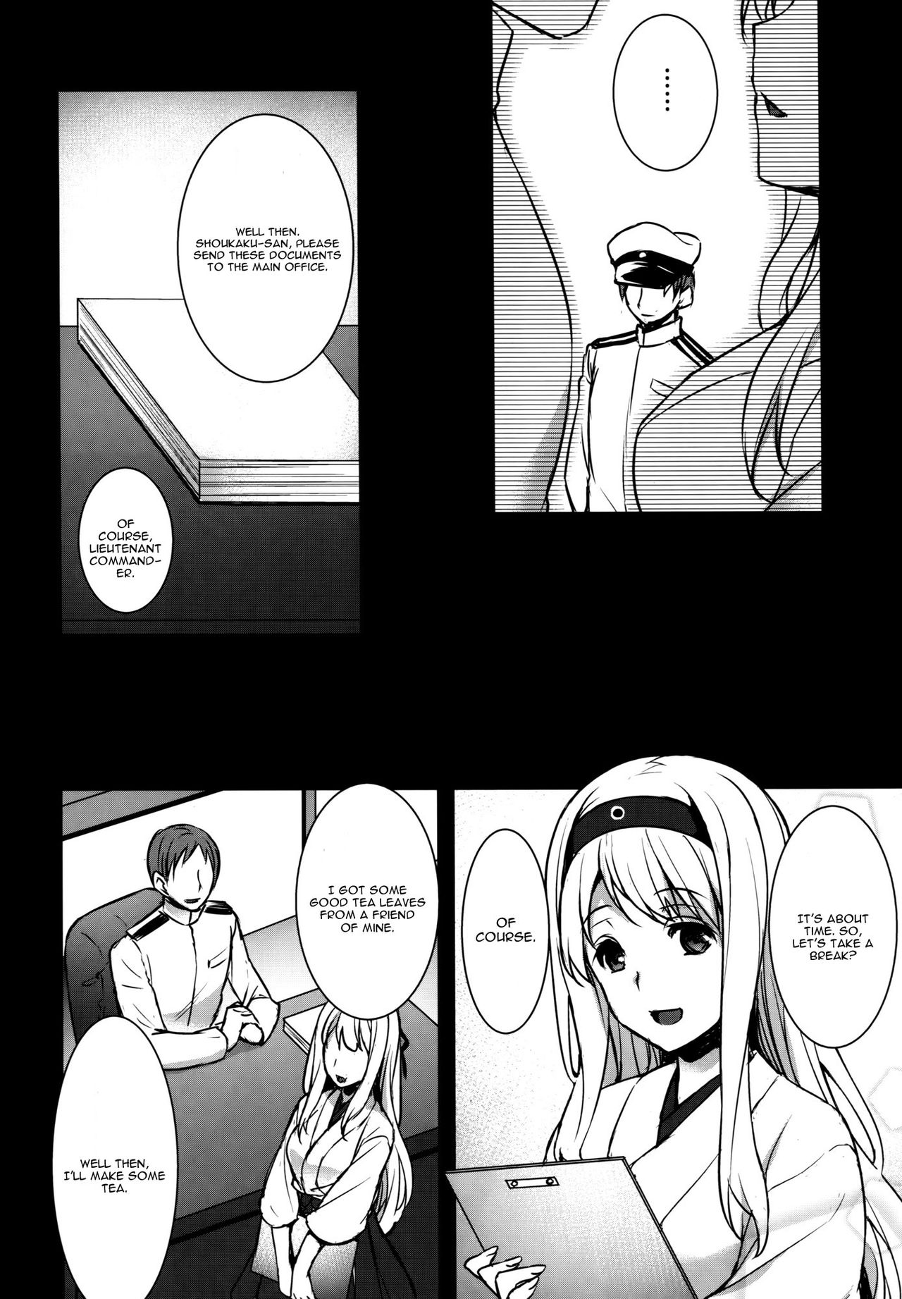 Seisai Kuubo ga Netoraremashite ~Shoukaku Hen~ page 3 full