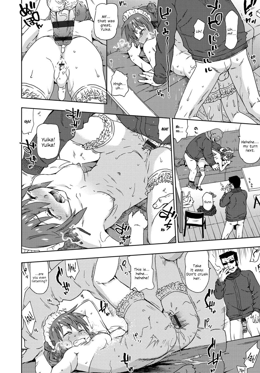 Maid! Joshikousei! Kankin! Bishoujo Shuudan Rape! | Pretty Girl Gang Rape page 8 full