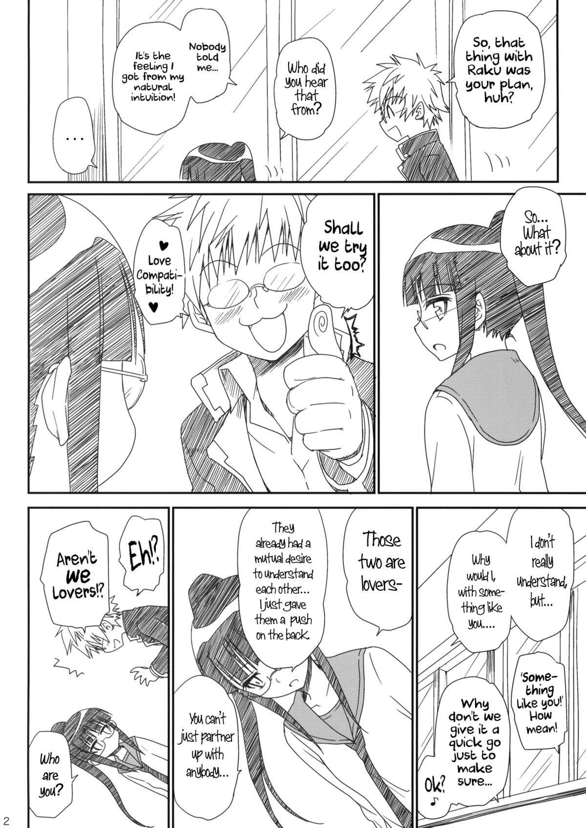 Megane no Yoshimi | For glasses' sake page 2 full