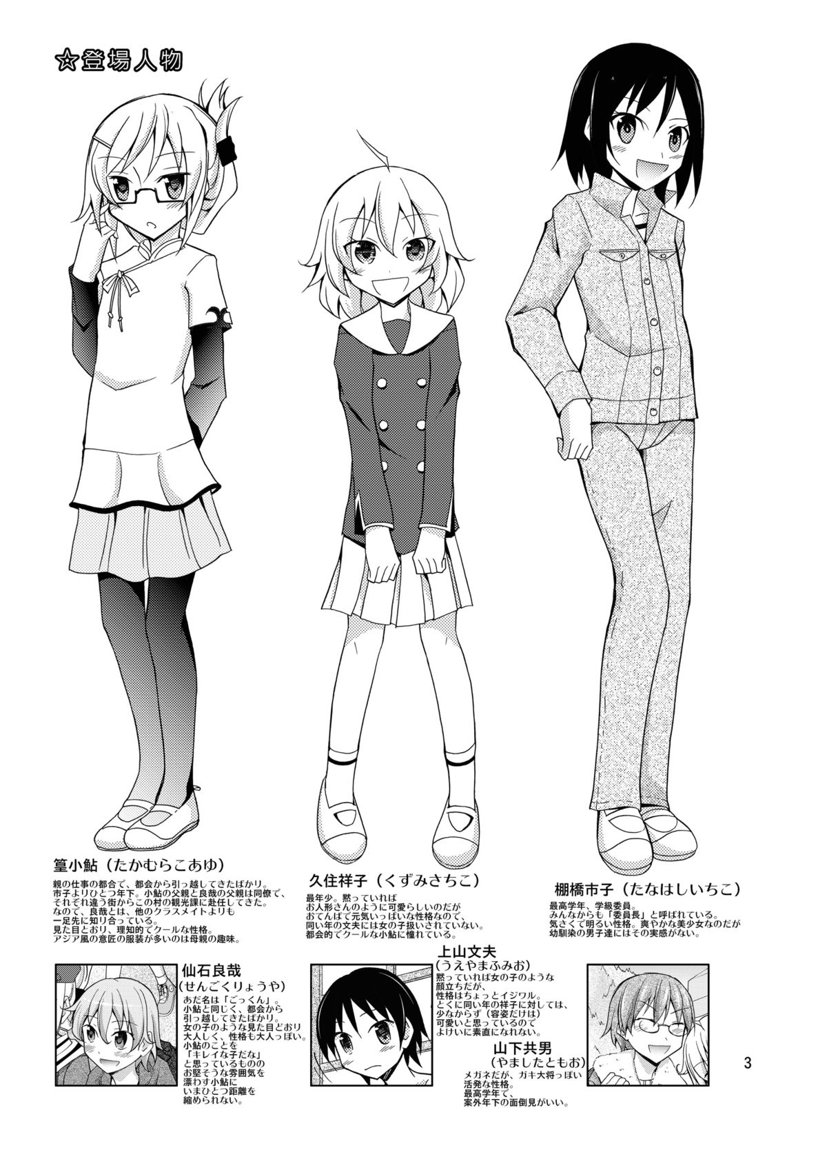 Inaka no Zenra Shintai Kensa page 3 full