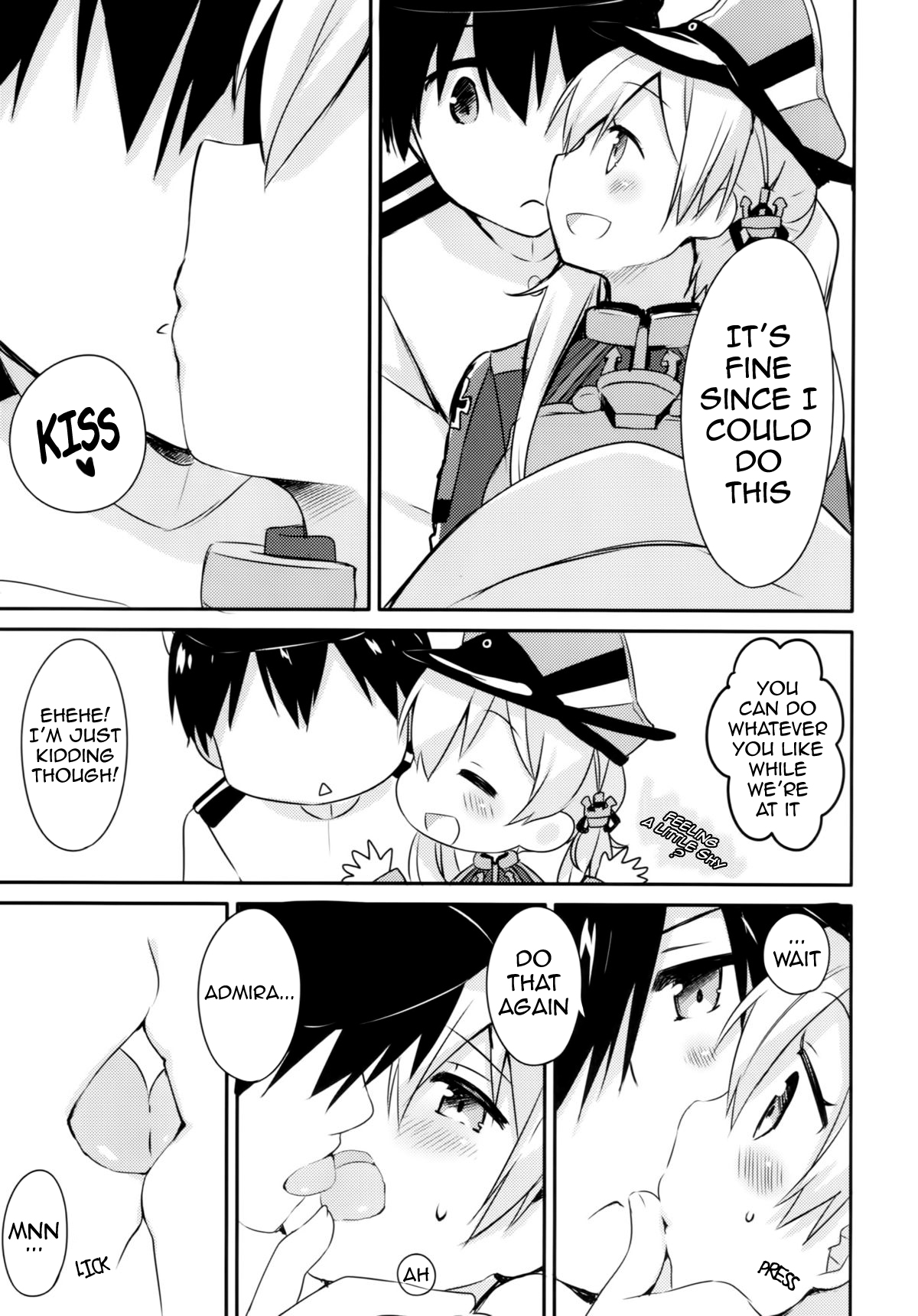 Admiral-san Atatakai no ga Iino? | Admiral, Can I Keep You Warm? page 8 full