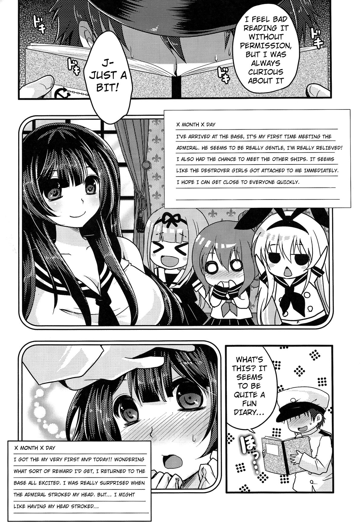 Moushuu Method ~Agano no Teitoku Nisshi~ | Agano's Admiral Diary page 3 full