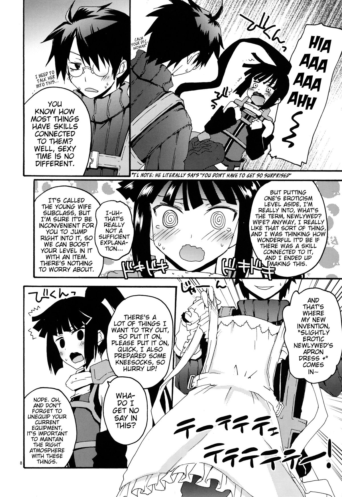 Akatsuki-san no Niizuma Apron | Akatsuki-san's Newlywed Apron page 8 full