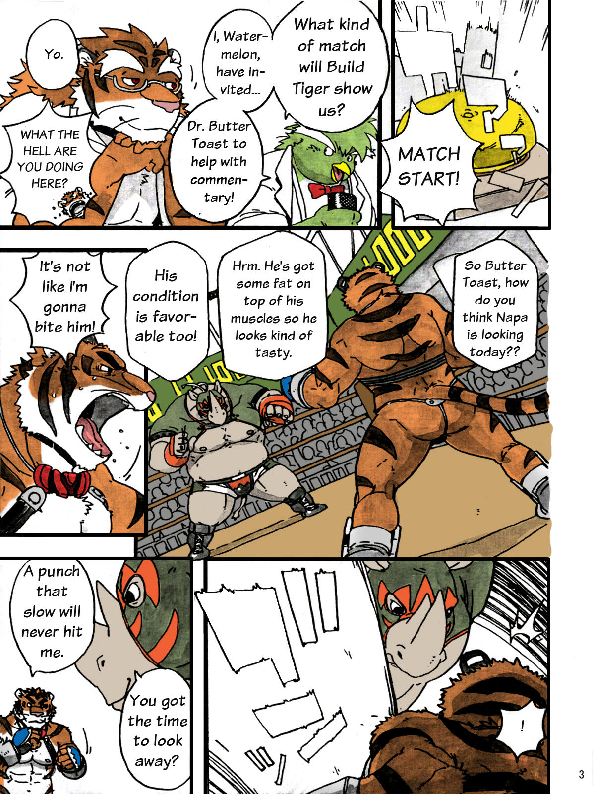 Choujuu Gasshin Build Tiger 7 | Super Beast Fusion Build Tiger 7 page 5 full