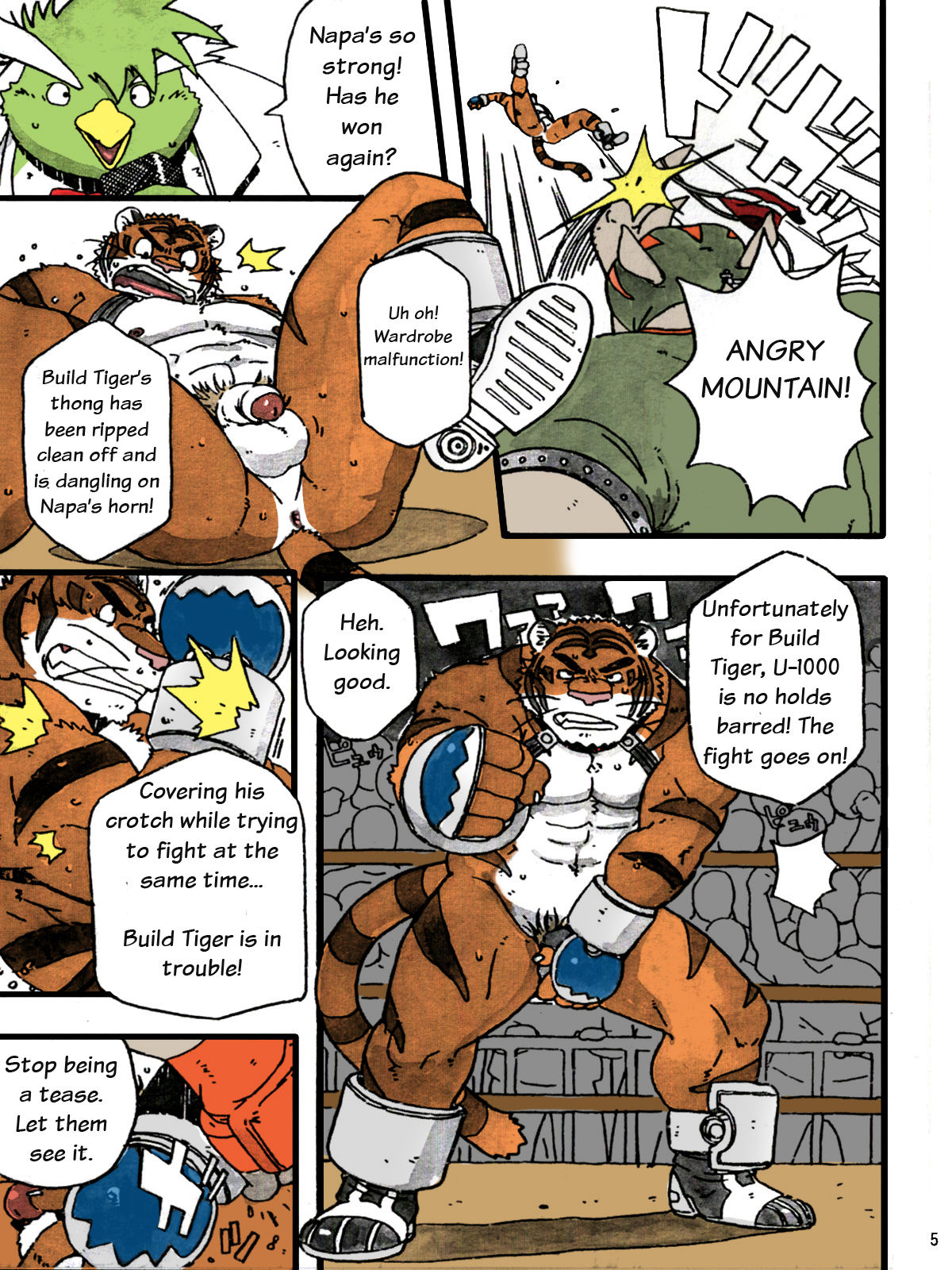 Choujuu Gasshin Build Tiger 7 | Super Beast Fusion Build Tiger 7 page 7 full